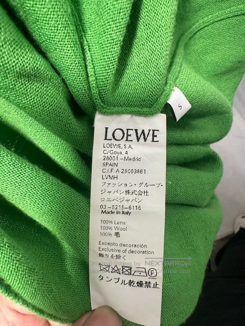 Loewe Loewe Embroidered Logo Wool Sweater Size S / US 4 / IT 40 - 6 Thumbnail