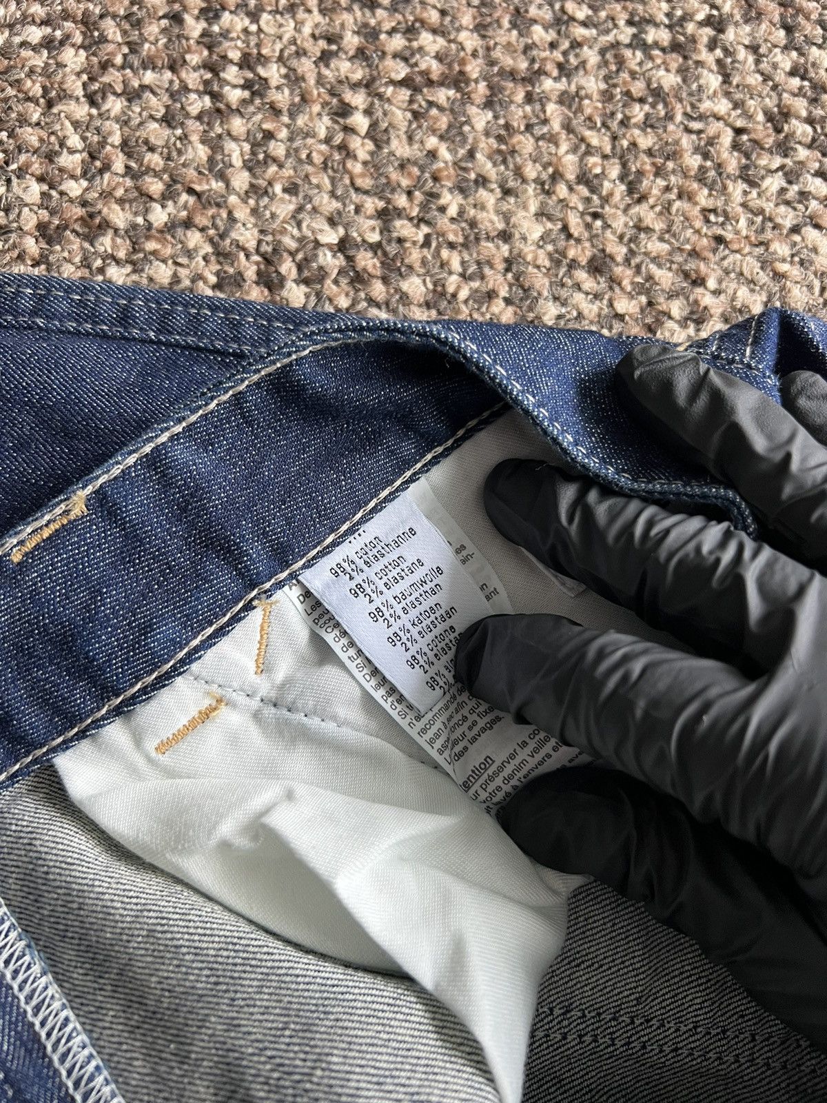 Lacoste VINTAGE LACOSTE AVANT-GARDE DENIM PANTS BIG LOGO Y2K 28 SIZE Size US 28 / EU 44 - 12 Thumbnail
