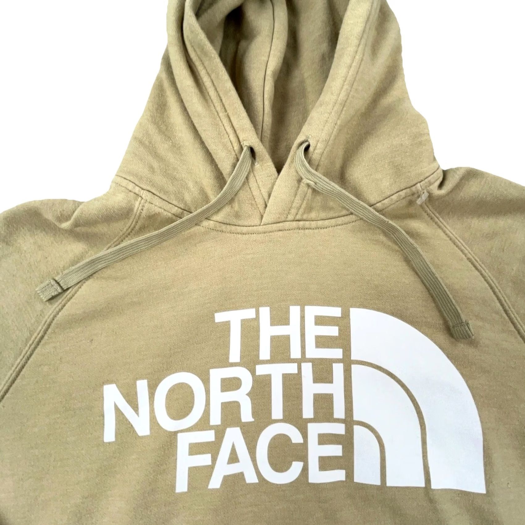 The North Face The North Face Hoodie Womens Small Beige Sweatshirt Pullover Logo Pockets All Seasons 软? Size S / US 4 / IT 40 - 2 Thumbnail