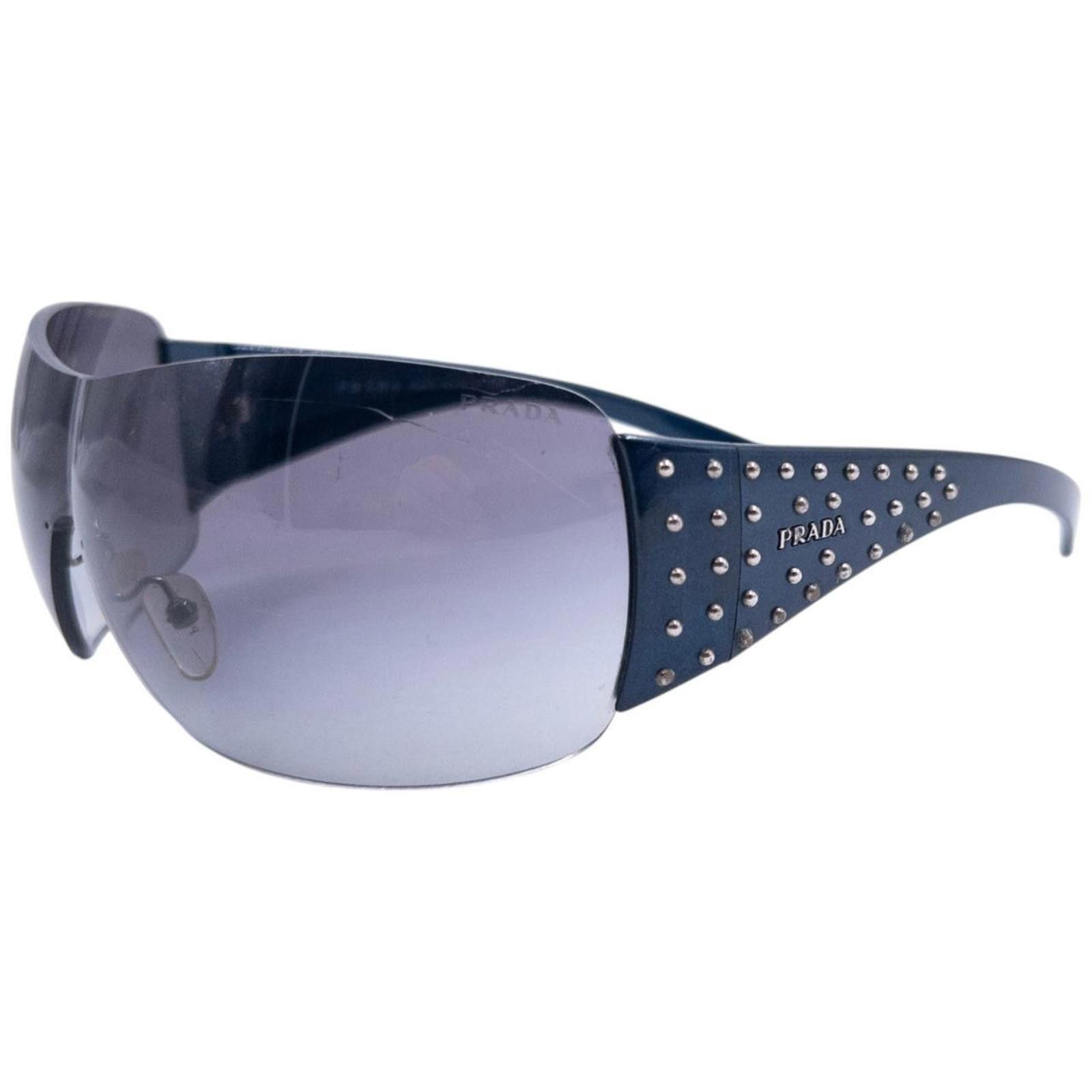 Prada Vintage Prada Diamonte Sunglasses Size ONE SIZE - 1 Thumbnail