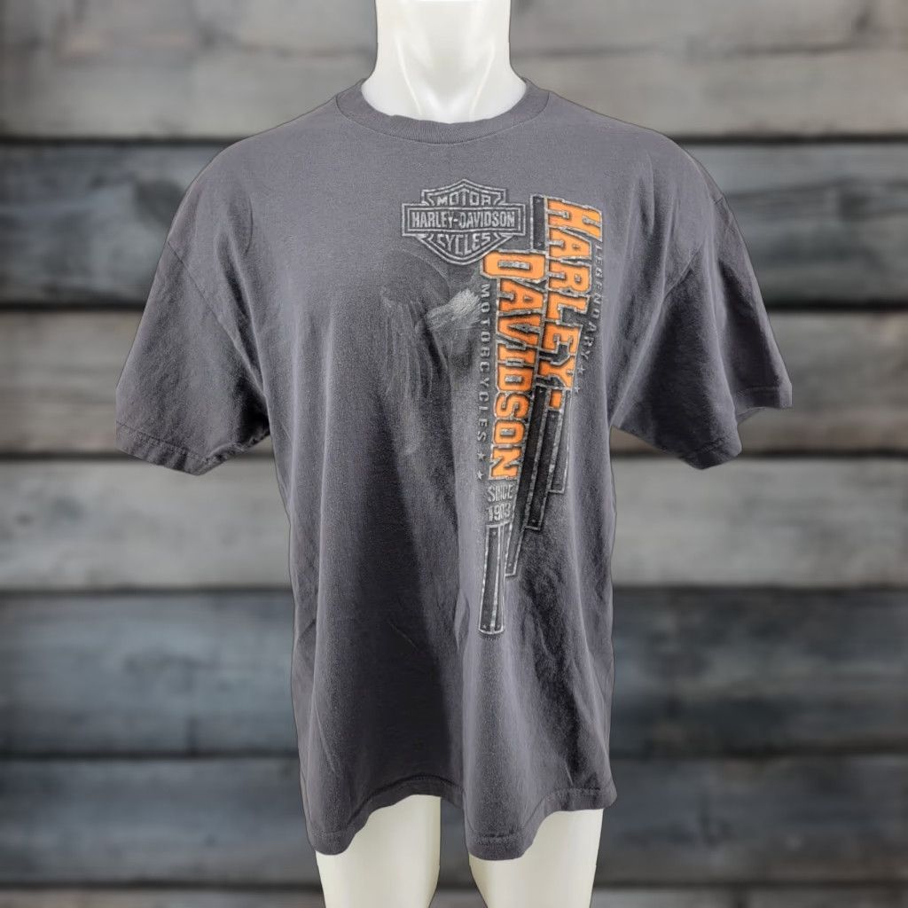 Harley Davidson Harley-Davidson T Shirt Mens XL San Jose California Gray Crew Neck Short Sleeve Cotton Vintage: No Size US XL / EU 56 / 4 - 1 Thumbnail