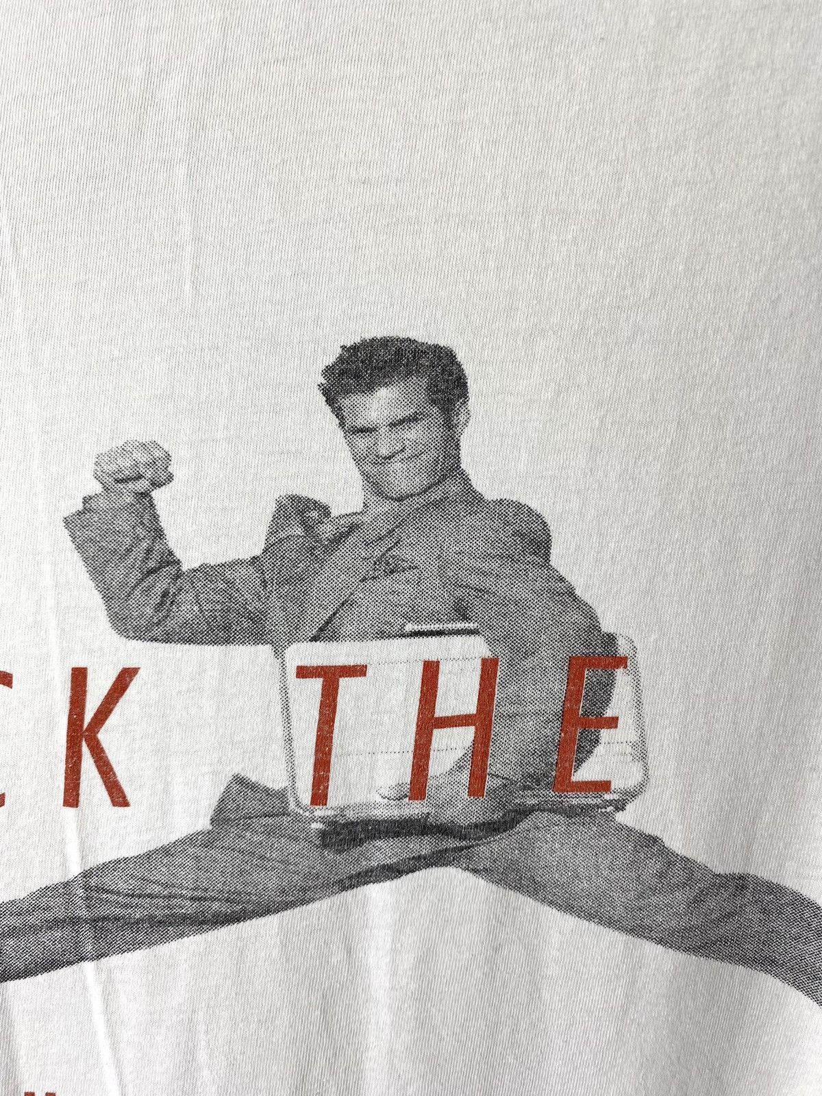 Vintage Vintage 1990’s Rock The Net Novell Band T Shirt Size US XL / EU 56 / 4 - 7 Thumbnail