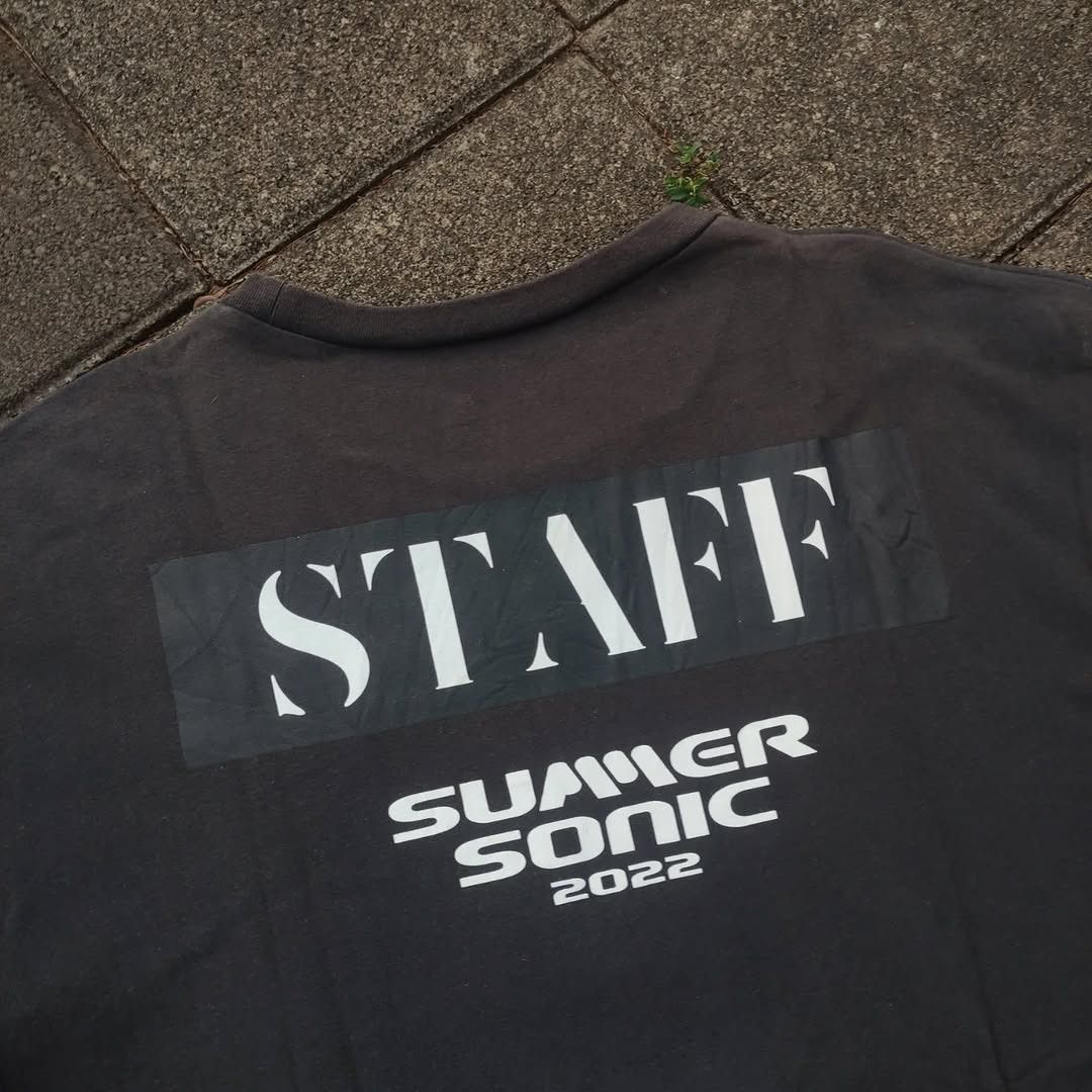 Band Tees Summer Sonic 2022 Staff Tee Size US M / EU 48-50 / 2 - 2 Thumbnail