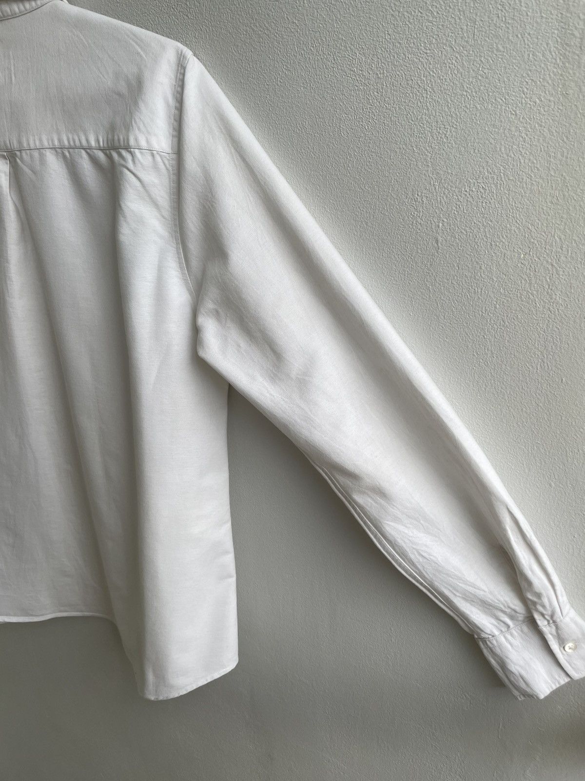 Sezane Sezane Button Up Shirt White Cotton Size 42 ( M ) Size M / US 6-8 / IT 42-44 - 16 Thumbnail