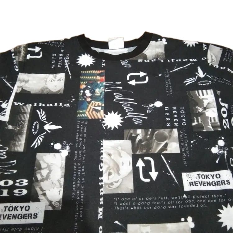 Anime Tokyo Revenger Allover Print Tshirti Size US L / EU 52-54 / 3 - 2 Thumbnail
