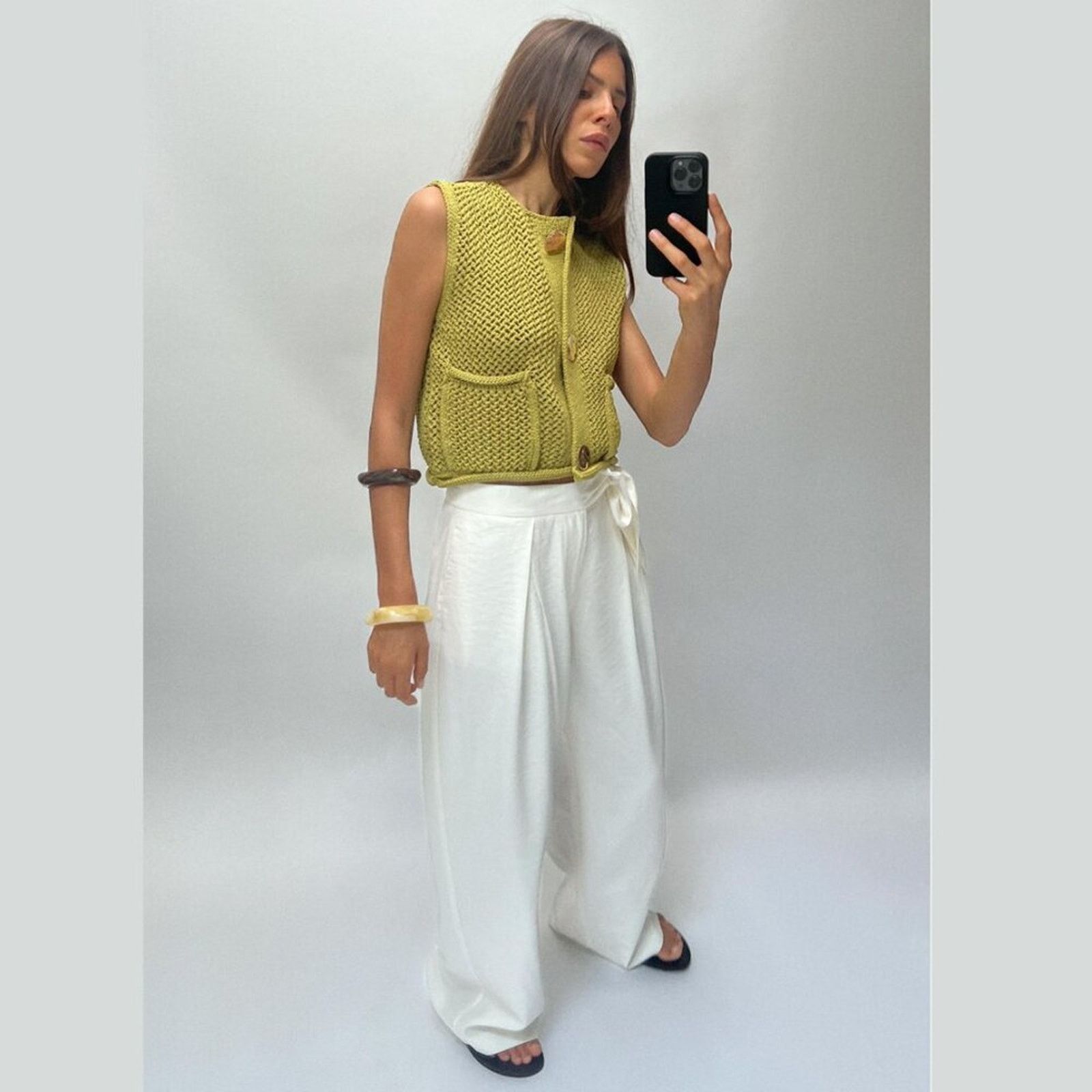 Zara ZARA Knit Top Size M / US 6-8 / IT 42-44 - 14 Thumbnail