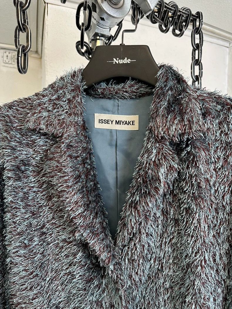 Issey Miyake Issey miyake Psychedelic plush suit jacket 2502-Nextarrow Size US M / EU 48-50 / 2 - 3 Thumbnail