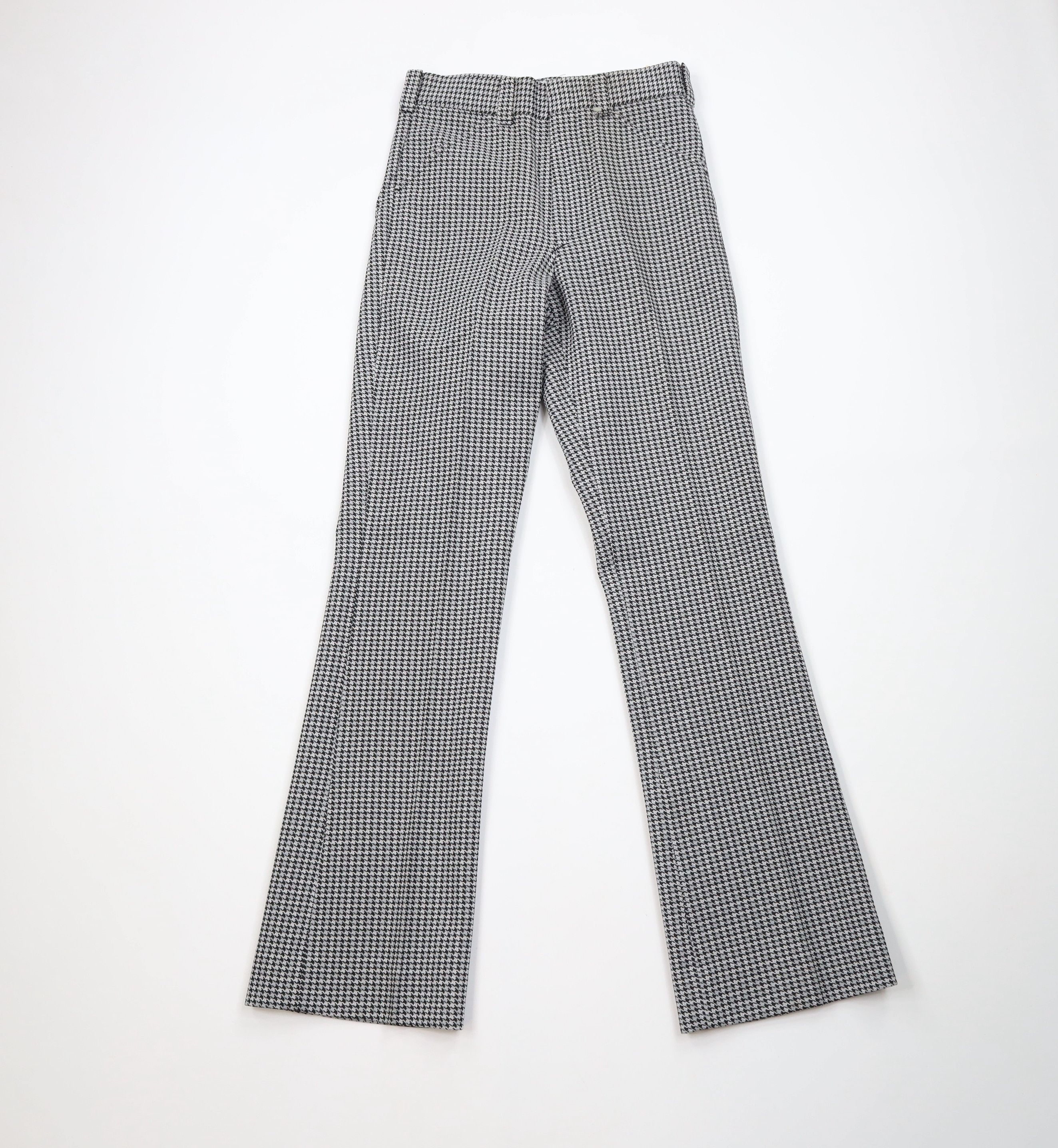 Vintage Deadstock Vintage 70s Streetwear Knit Wide Leg Pants USA Size US 29 - 1 Thumbnail