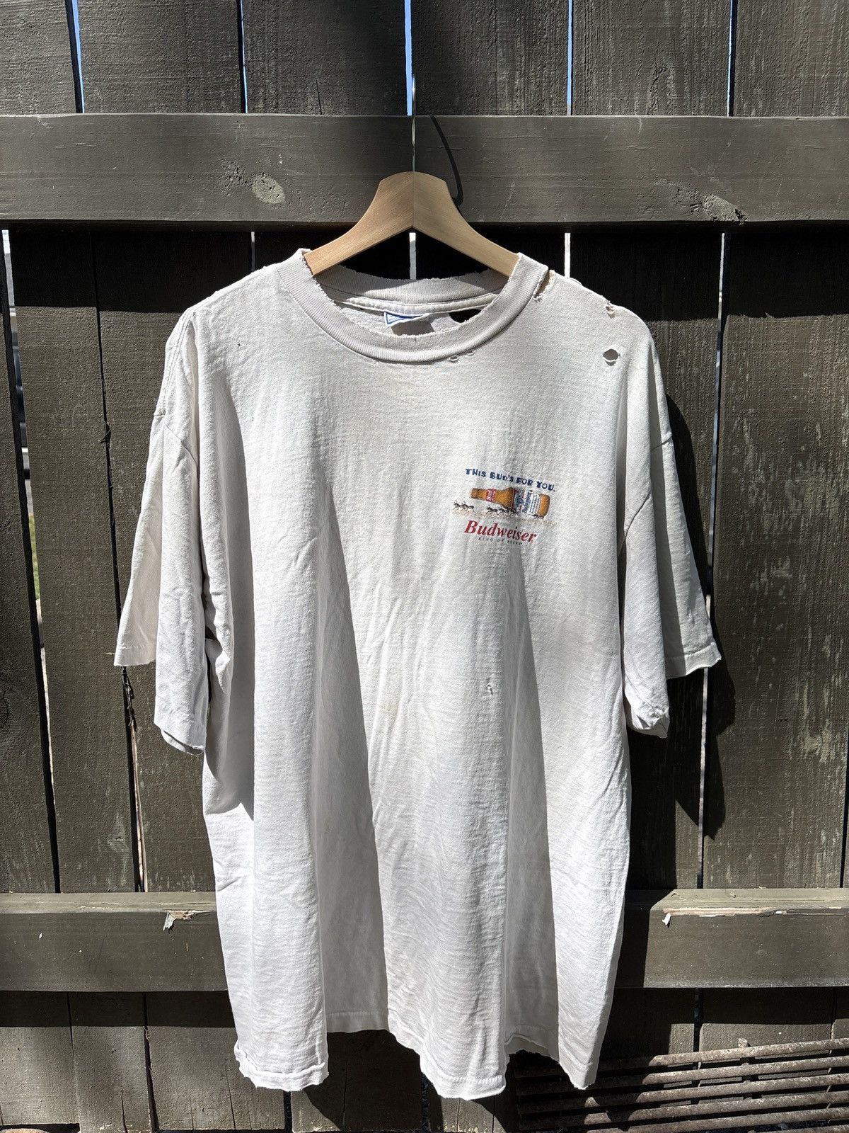 Other Vintage Budweiser Tee shirt Size US XL / EU 56 / 4 - 1 Thumbnail