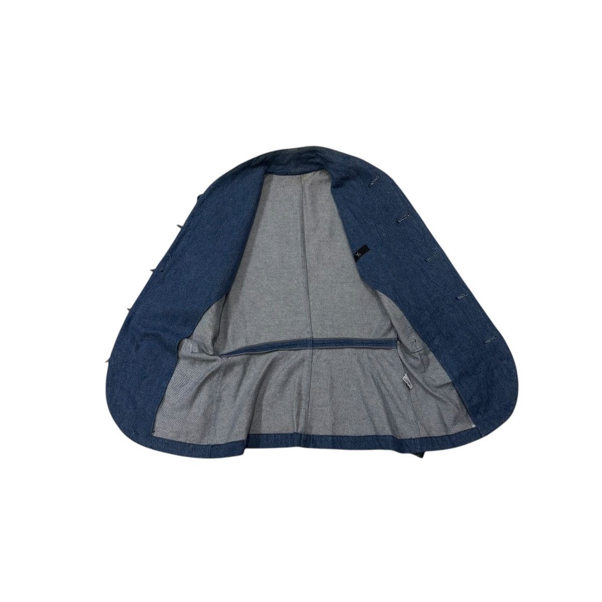 Y's Vintage Y’s Sample By Yohji Yamamoto Mandarin Denim Jacket Size M / US 6-8 / IT 42-44 - 18 Thumbnail