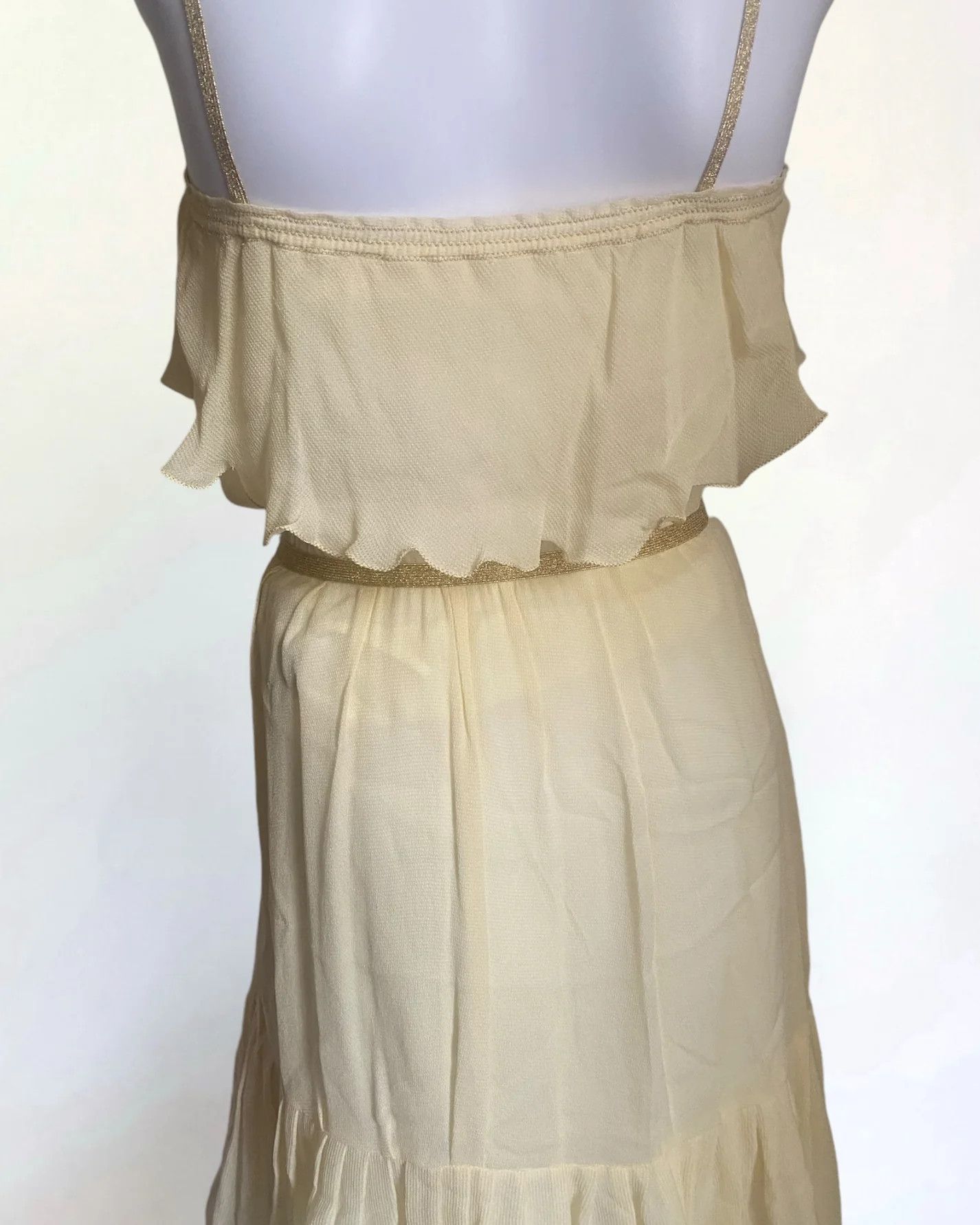 Miu Miu Miu Miu Silk Layered Dress, SS 2001 Size XS / US 0-2 / IT 36-38 - 4 Thumbnail