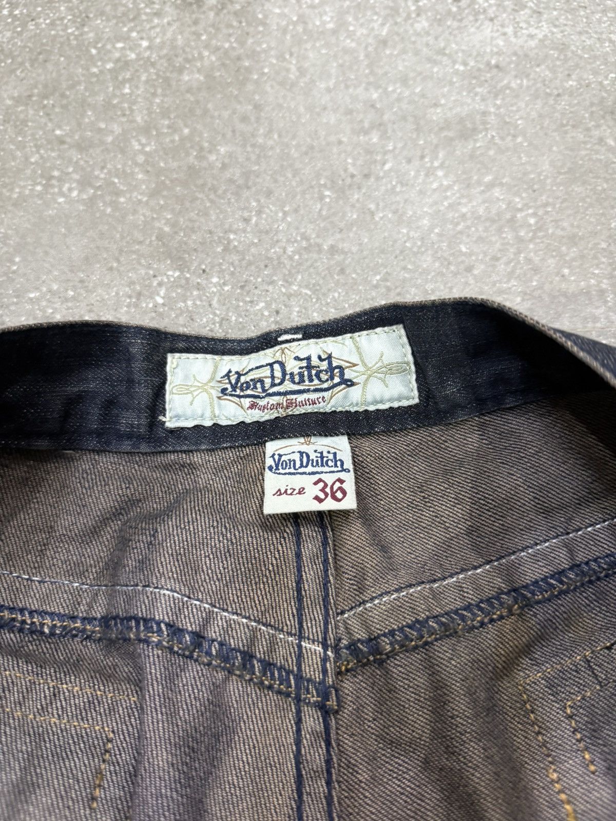 Von Dutch vintage von dutch hybrid leather moto denim rider if6was9 Size US 38 / EU 54 - 5 Thumbnail