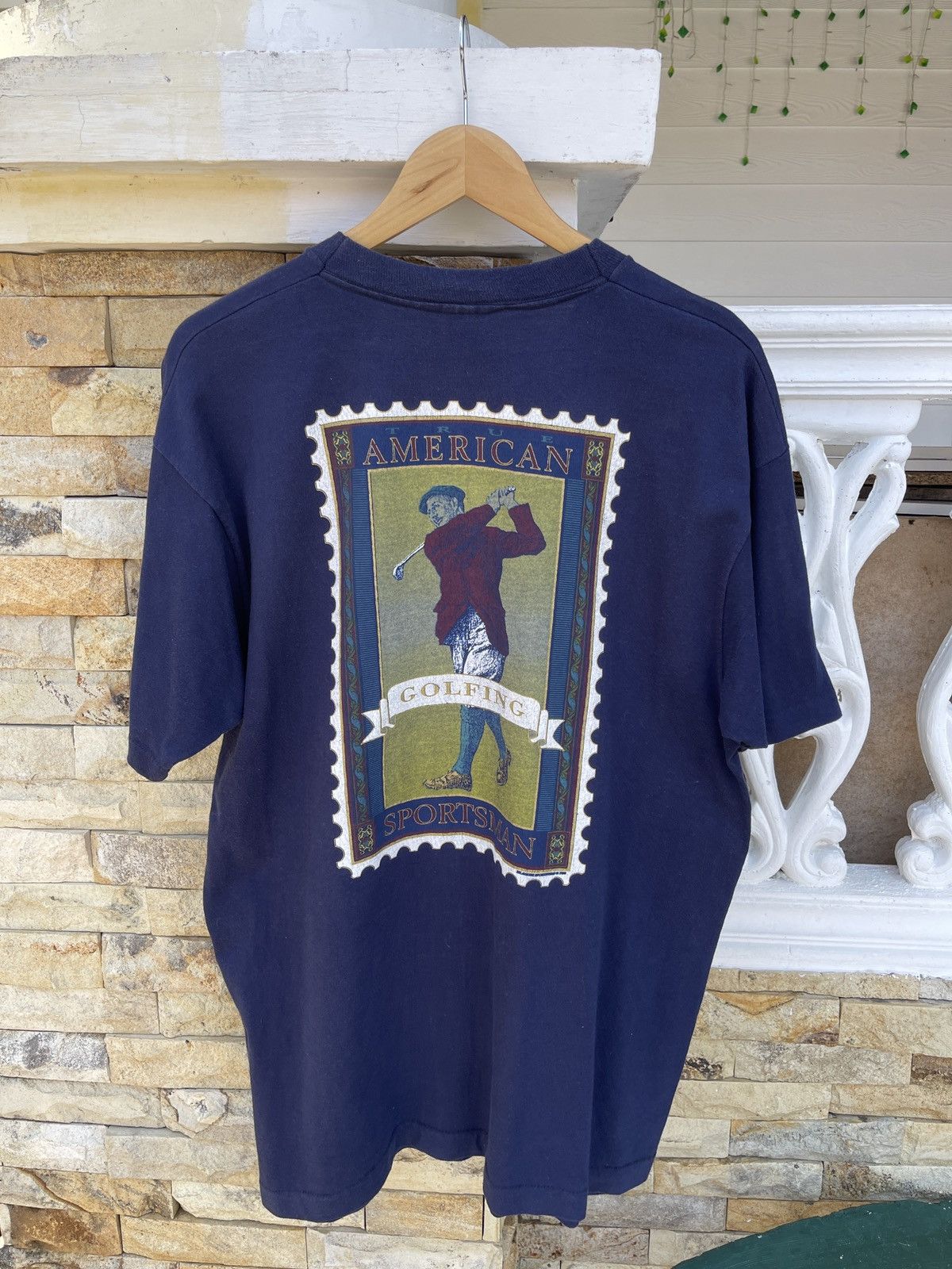 Vintage LastDrop🔥Rare🔥Vintage 90s American Sportsman Golfing T-Shirt Size US XL / EU 56 / 4 - 3 Thumbnail