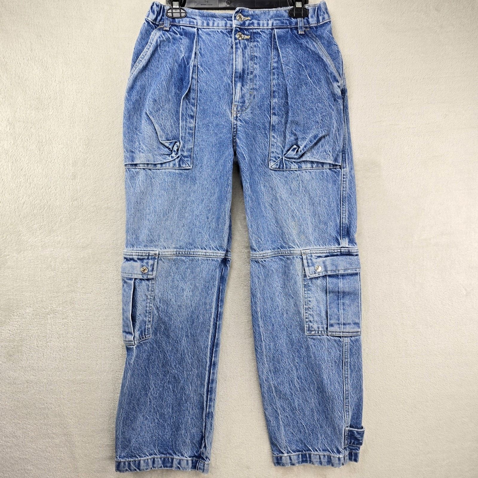 Free People Free People Jeans 26 (Fits 30x28) Marx Slouchy Cargo Size 26" / US 2 / IT 38 - 1 Thumbnail