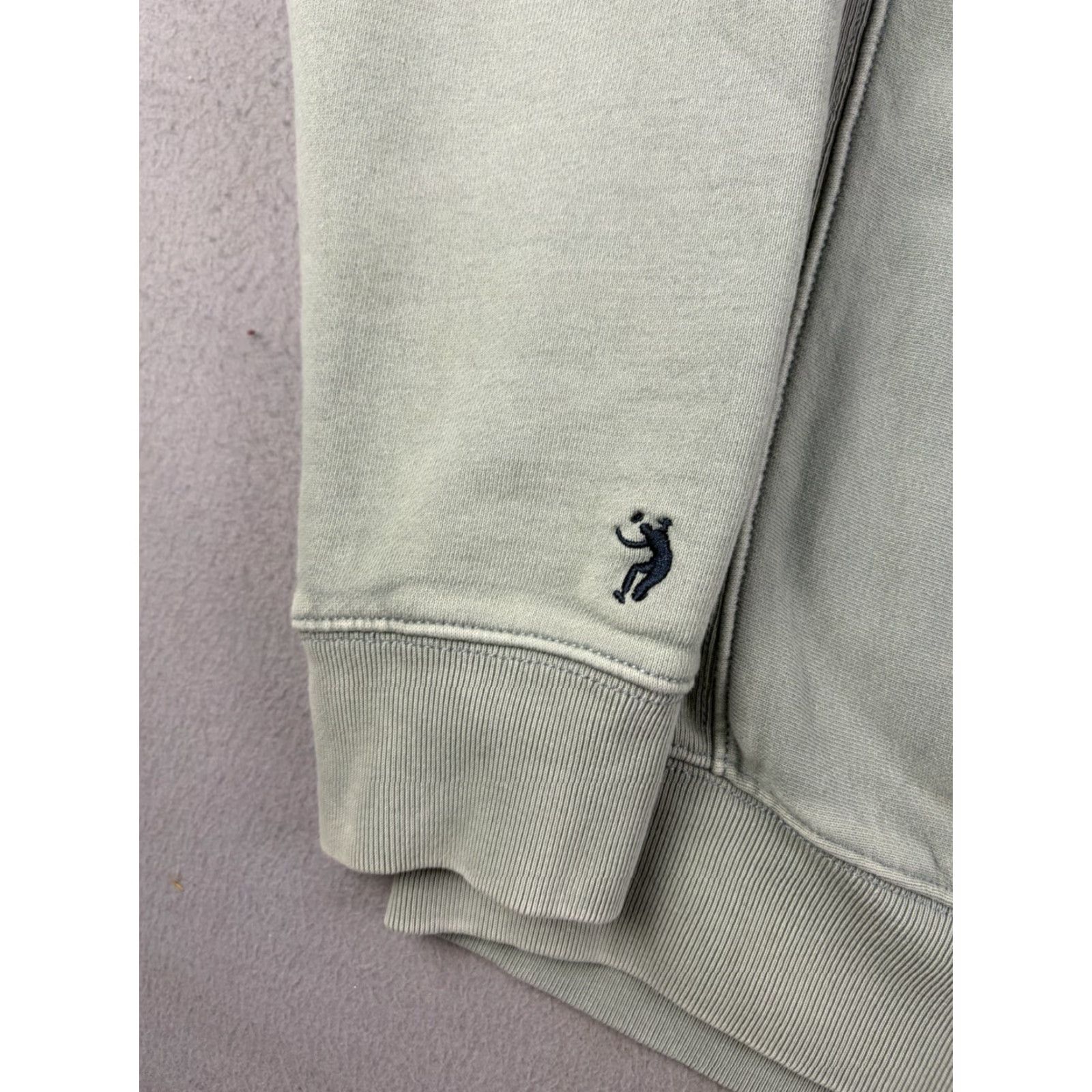 Union LA VINTAGE Union LA x J.Crew Sweatshirt Sweatshirt Green M Unisex Adults Pullover Logo Fleece Cotton Blend Streetwear Size US M / EU 48-50 / 2 - 4 Thumbnail