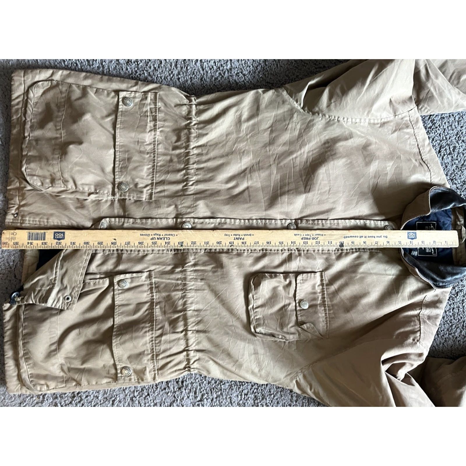 Eddie Bauer VINTAGE Eddie Bauer Jacket Parka Mens Medium Khaki Insulated WPL9647 ca00665 Size US M / EU 48-50 / 2 - 6 Thumbnail