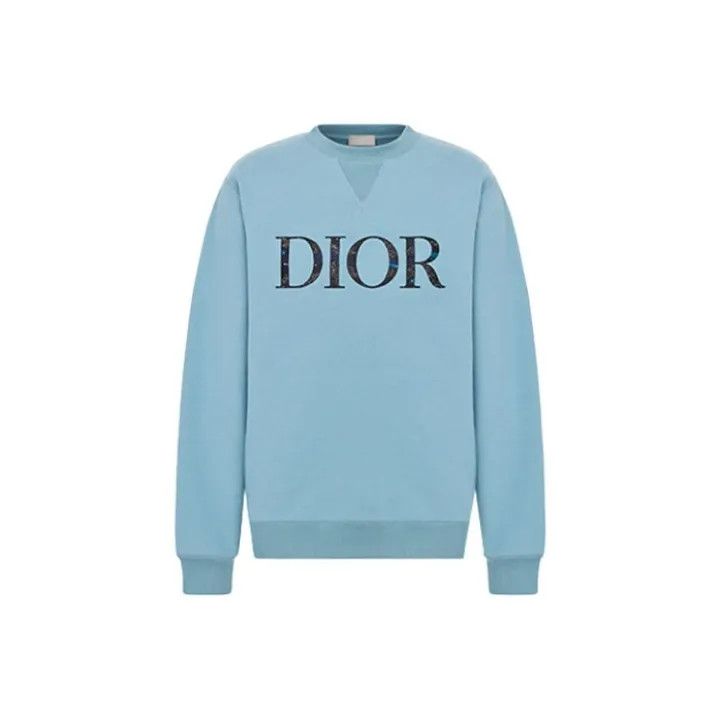 Dior Dior Logo Print Sweatshirt for Men 0079 Size US L / EU 52-54 / 3 - 1 Thumbnail