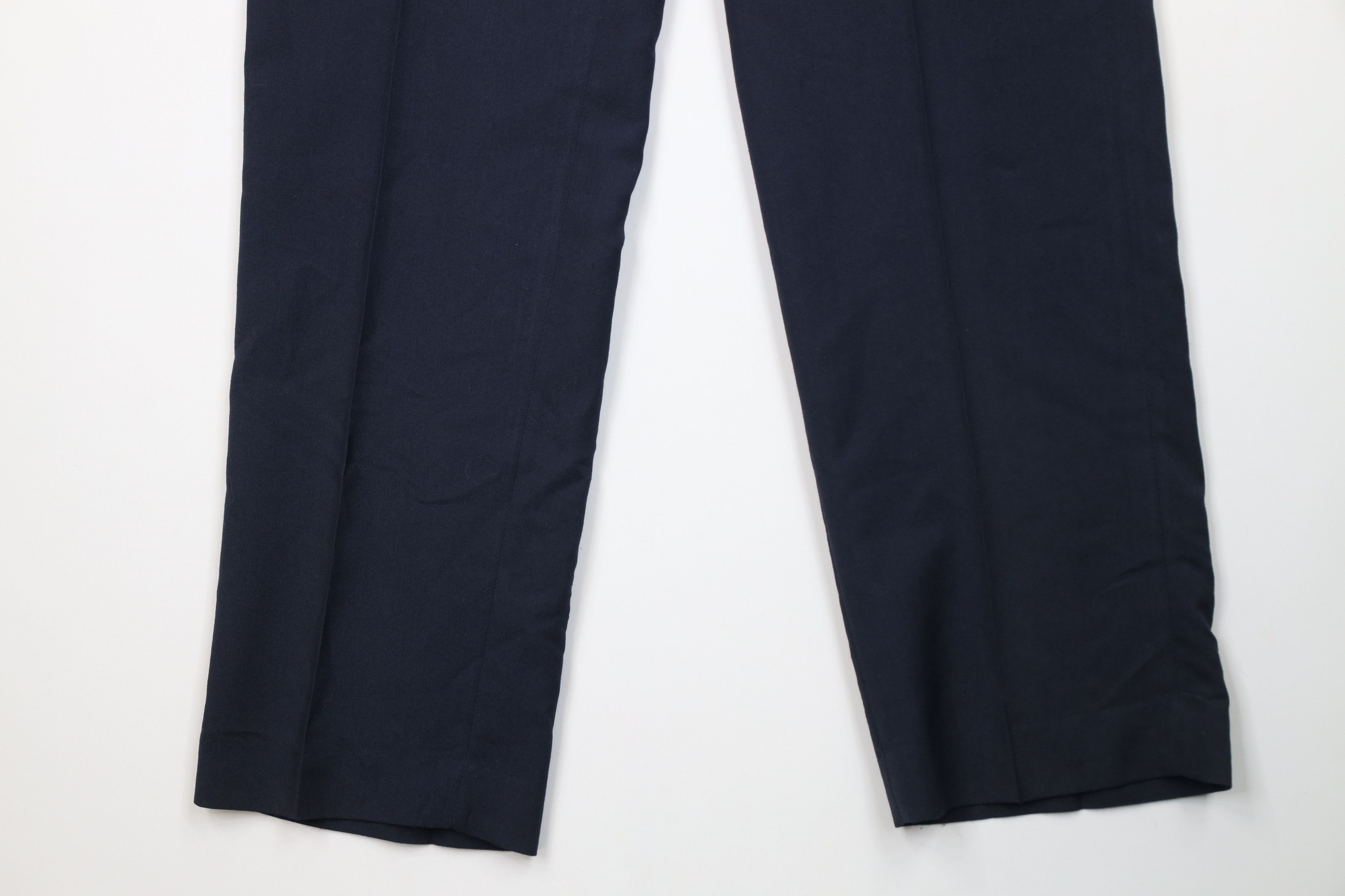Vintage Vintage 90s Streetwear Wool Blend Knit Wide Leg Chino Pants Size US 36 / EU 52 - 4 Thumbnail