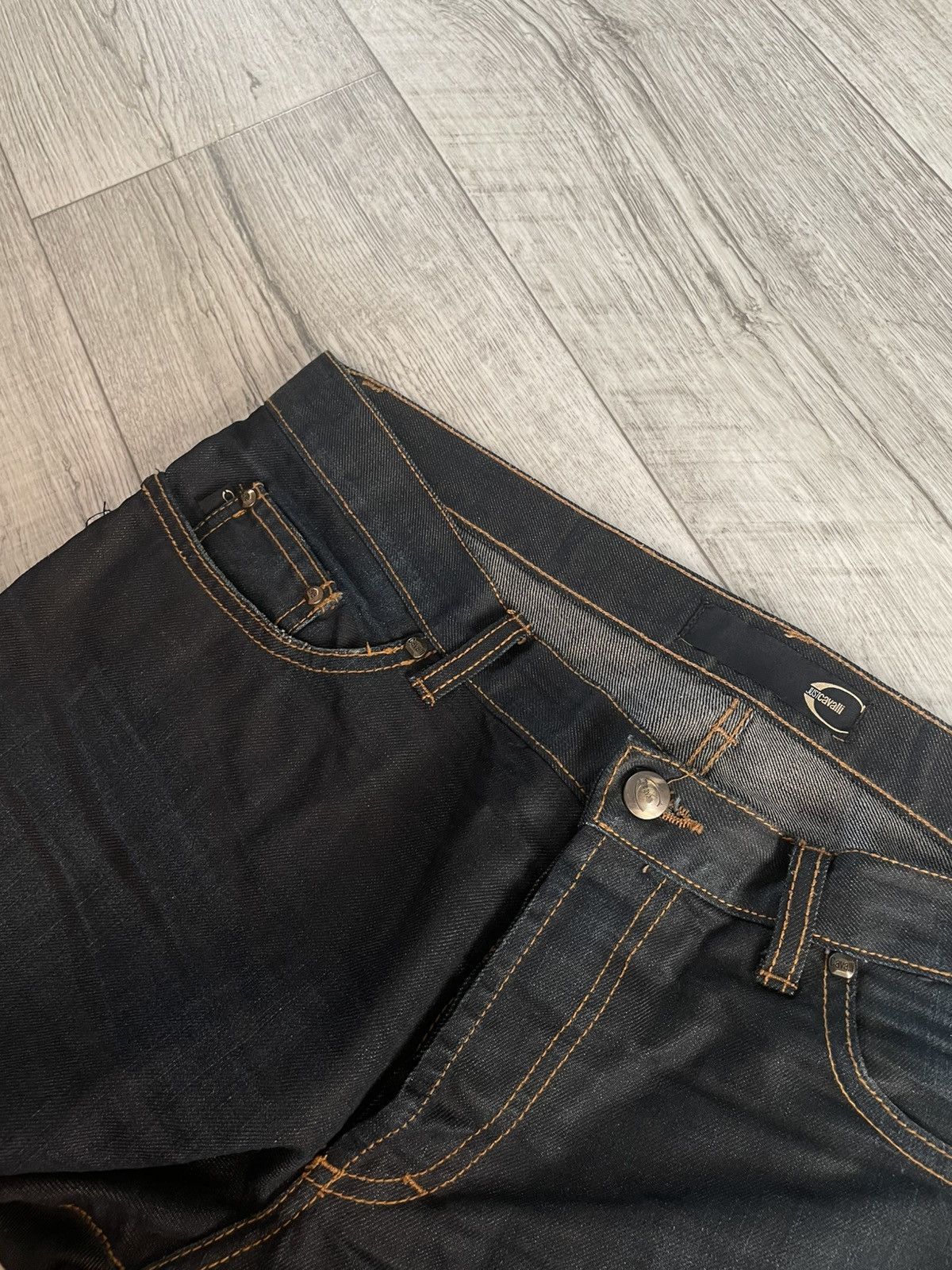If Six Was Nine × Just Cavalli FLARED just cavalli jeans with backhit logo on back pocket Size US 36 / EU 52 - 4 Thumbnail