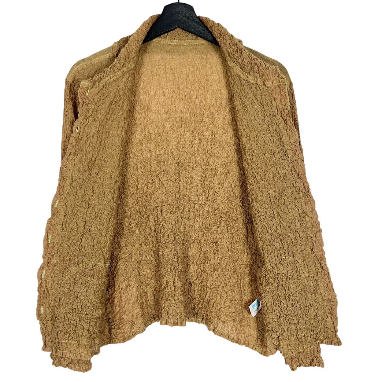 Designer × Issey Miyake × Japanese Brand Issey Miyake Me Button Up Stretchable Blouse Shirt Size S / US 4 / IT 40 - 6 Thumbnail