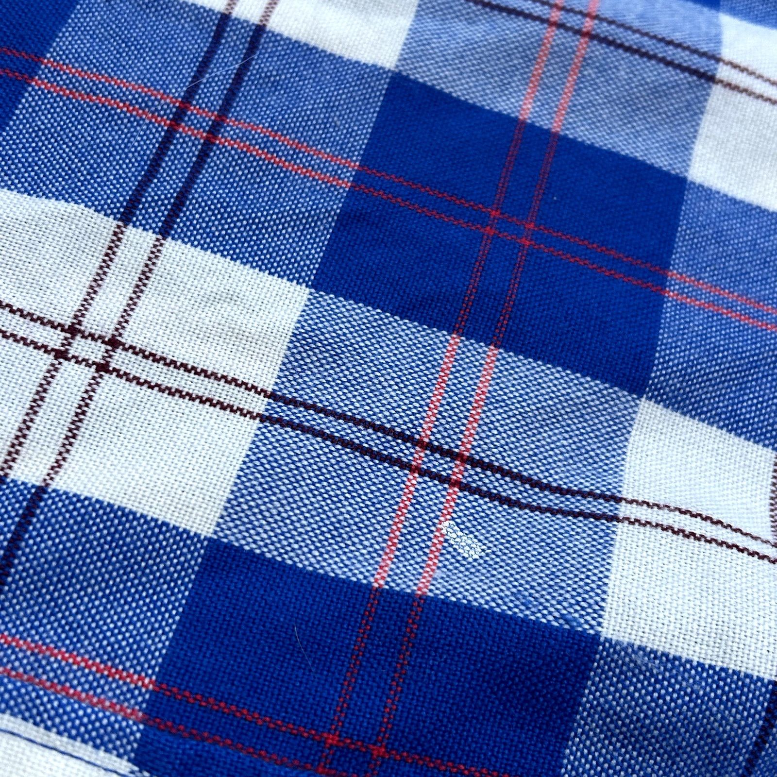 Vintage Vintage Backpacker Blue & White Flannel XL Size US XL / EU 56 / 4 - 5 Thumbnail