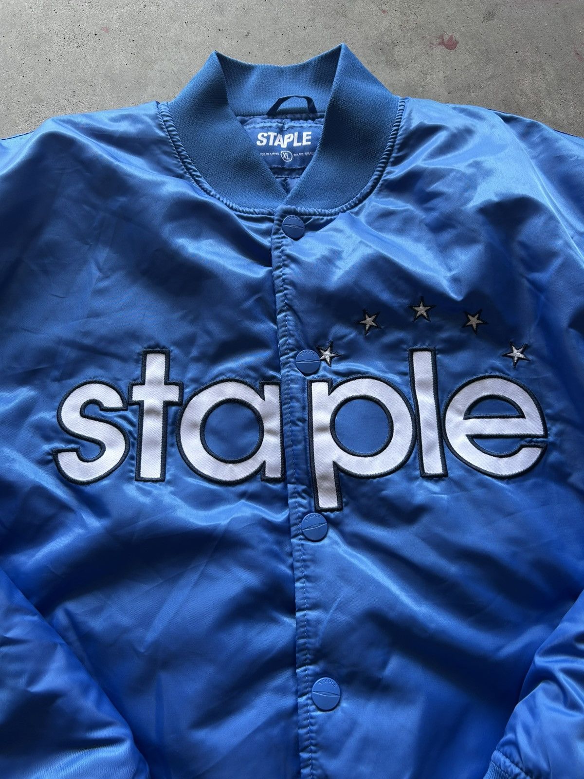 Staple Staple “Magic” Blue Bomber Size US XL / EU 56 / 4 - 2 Thumbnail