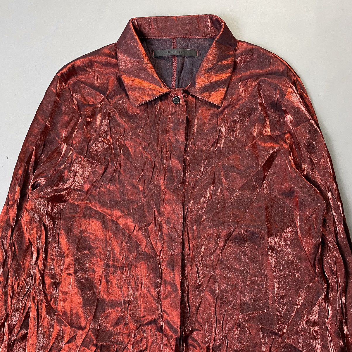 Haider Ackermann Haider Ackermann - Sparkling Silk Shirt Size S / US 4 / IT 40 - 3 Thumbnail