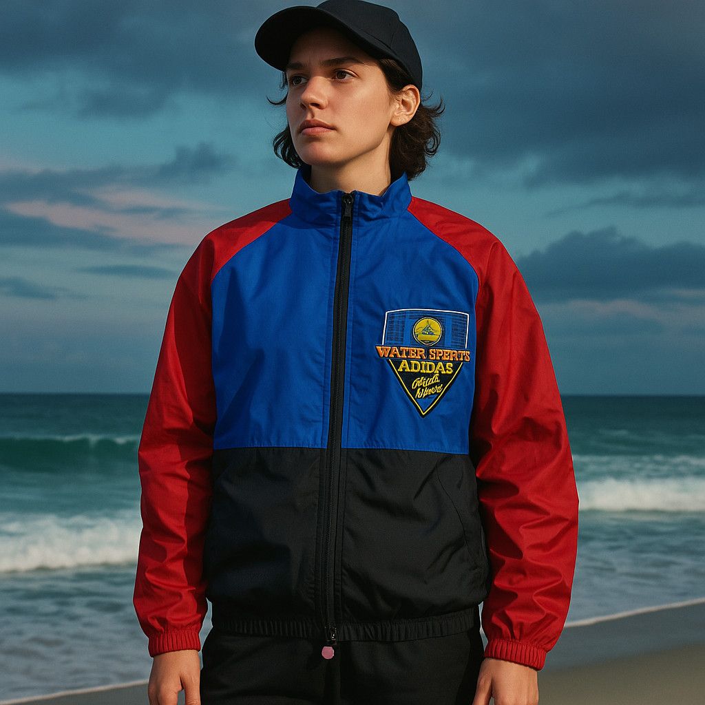 Adidas Adidas Water Sports Windbreaker Size US S / EU 44-46 / 1 - 1 Thumbnail
