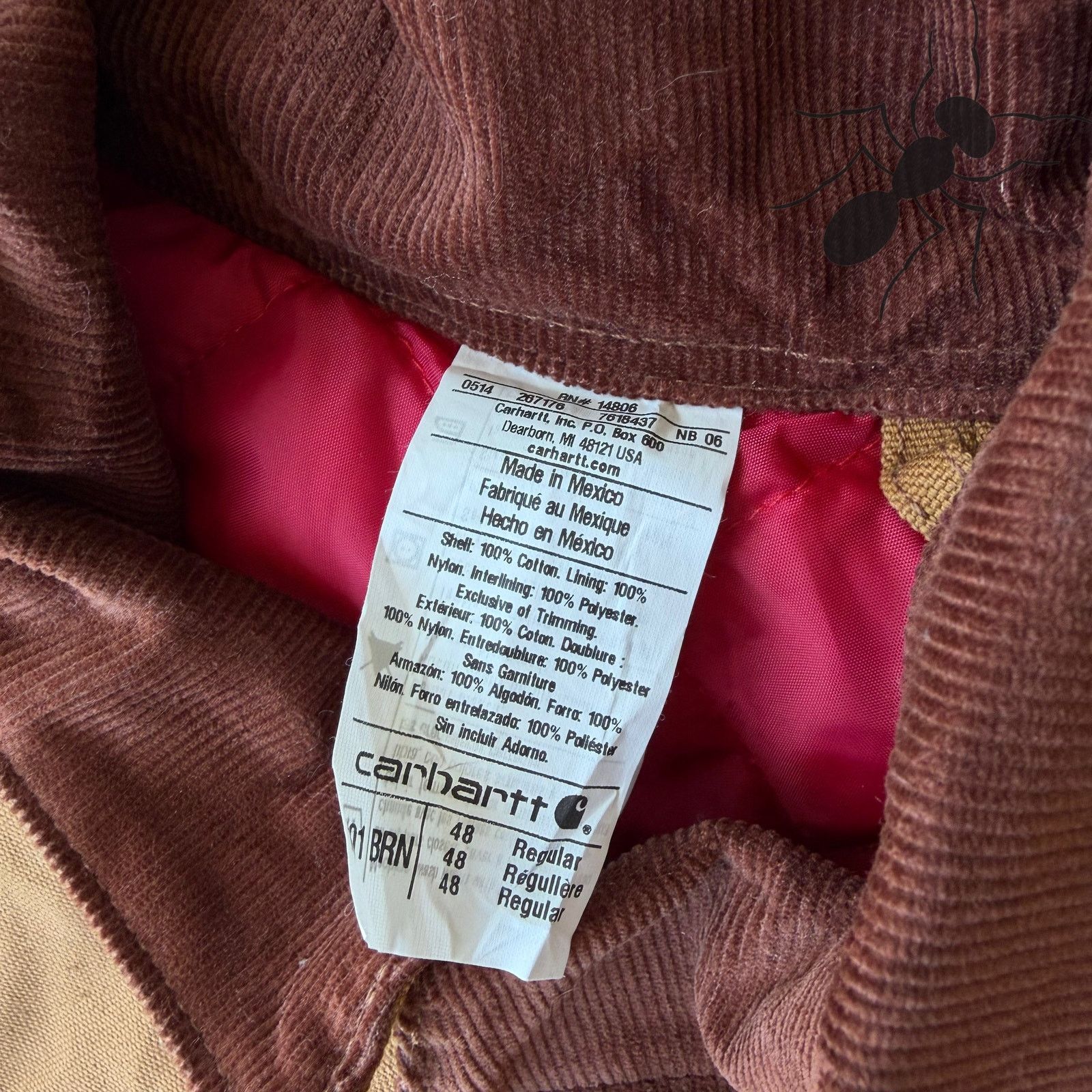 Carhartt × Vintage Carhartt brown cropped Detroit style work wear jacket Size US XL / EU 56 / 4 - 5 Thumbnail