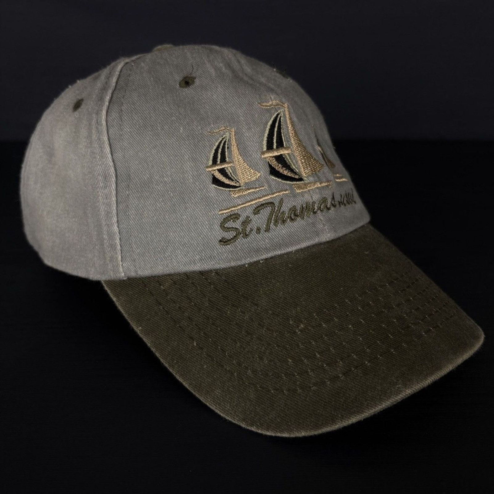 Vintage 🏝️ST. THOMAS ISLAND Cap Size ONE SIZE - 1 Thumbnail