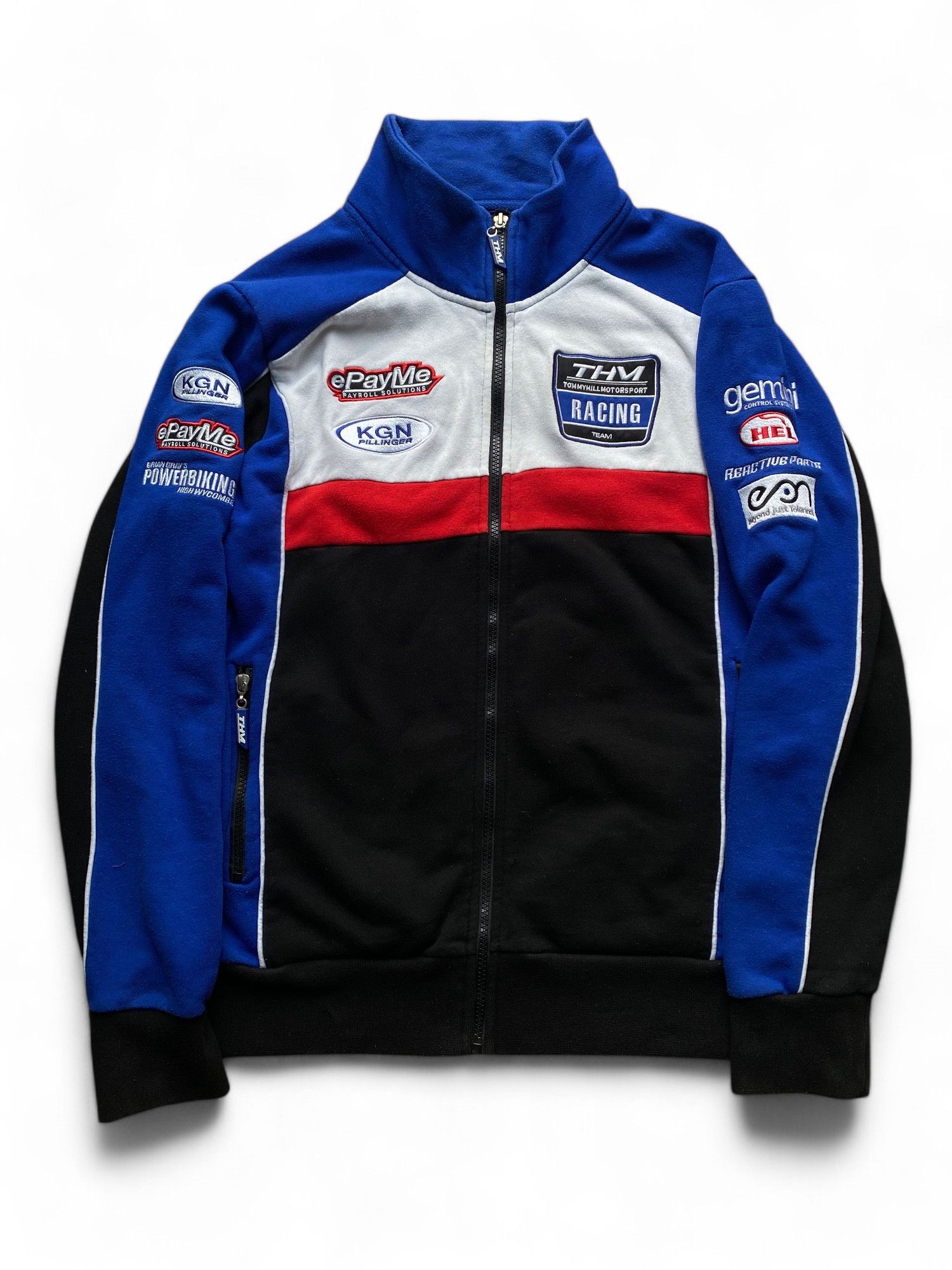 Vintage Vintage THM Tommy Hill Motorsport Zip Jacket Size US L / EU 52-54 / 3 - 1 Thumbnail
