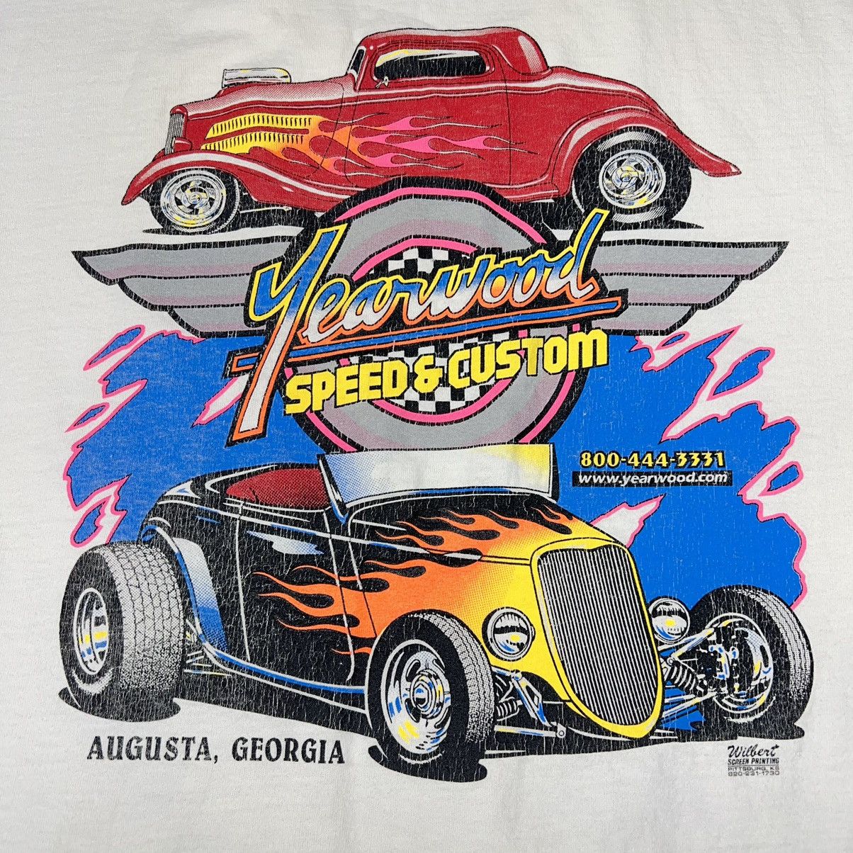 Vintage Street Rod Tee Shirt White Car Classic Auto Shop Custom Y2K Size US XL / EU 56 / 4 - 13 Thumbnail