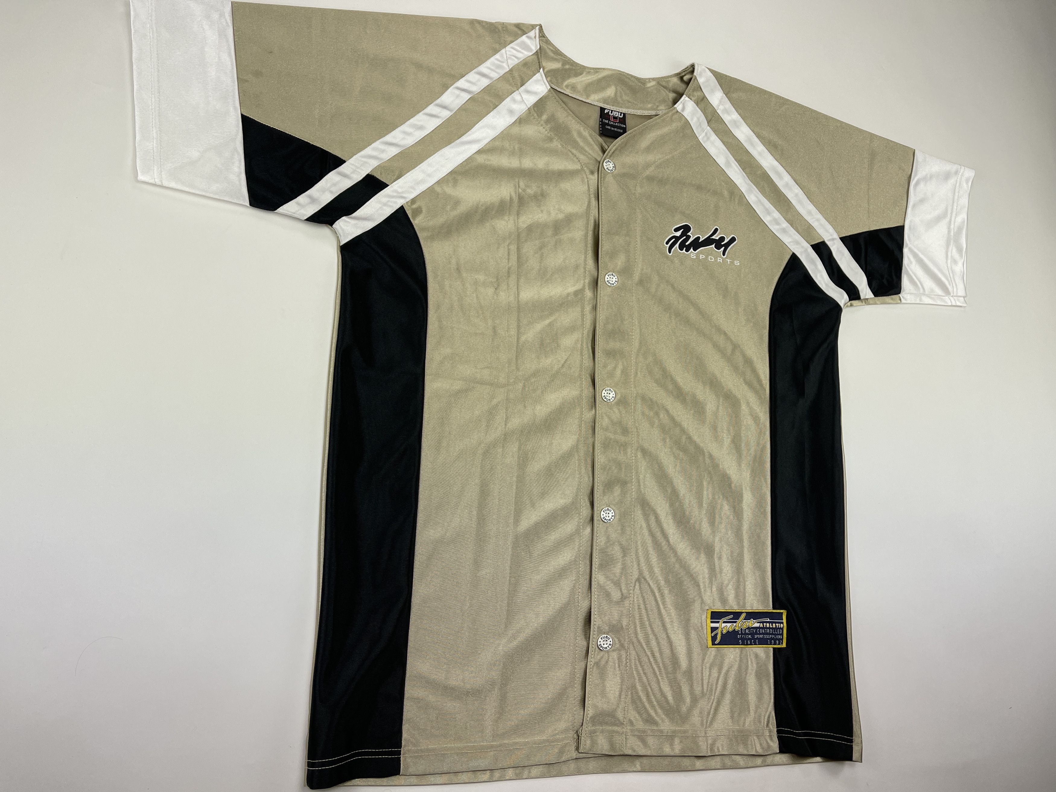 Fubu FUBU jersey, brown, vintage hip hop t-shirt, 90s hip hop L Size US L / EU 52-54 / 3 - 6 Thumbnail
