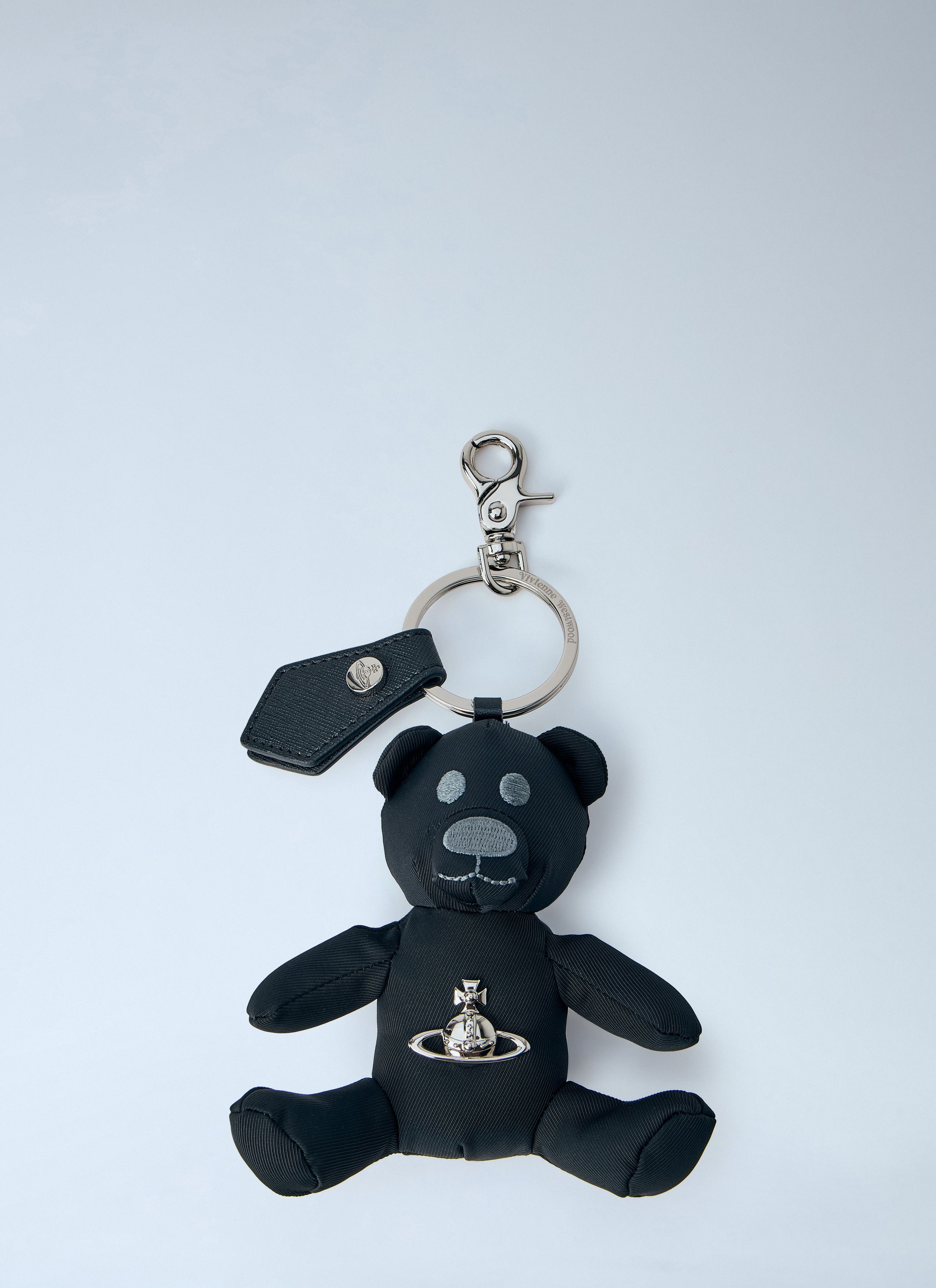 Vivienne Westwood Bear Keychain with Logo Plaque Size ONE SIZE - 1 Thumbnail