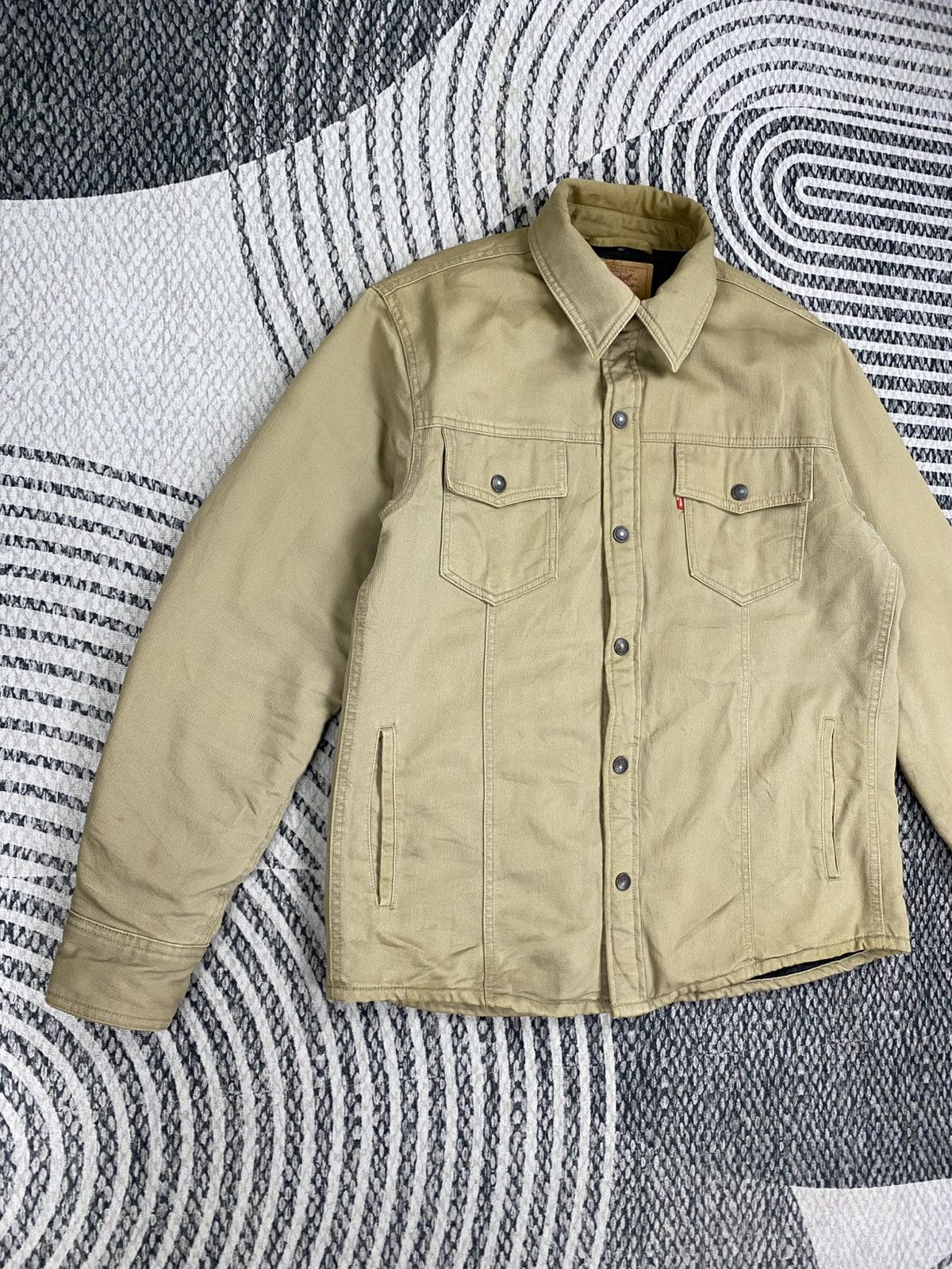 Levi's 🔥Vintage Levi’s Workwear Western Style Jacket Size US M / EU 48-50 / 2 - 3 Thumbnail