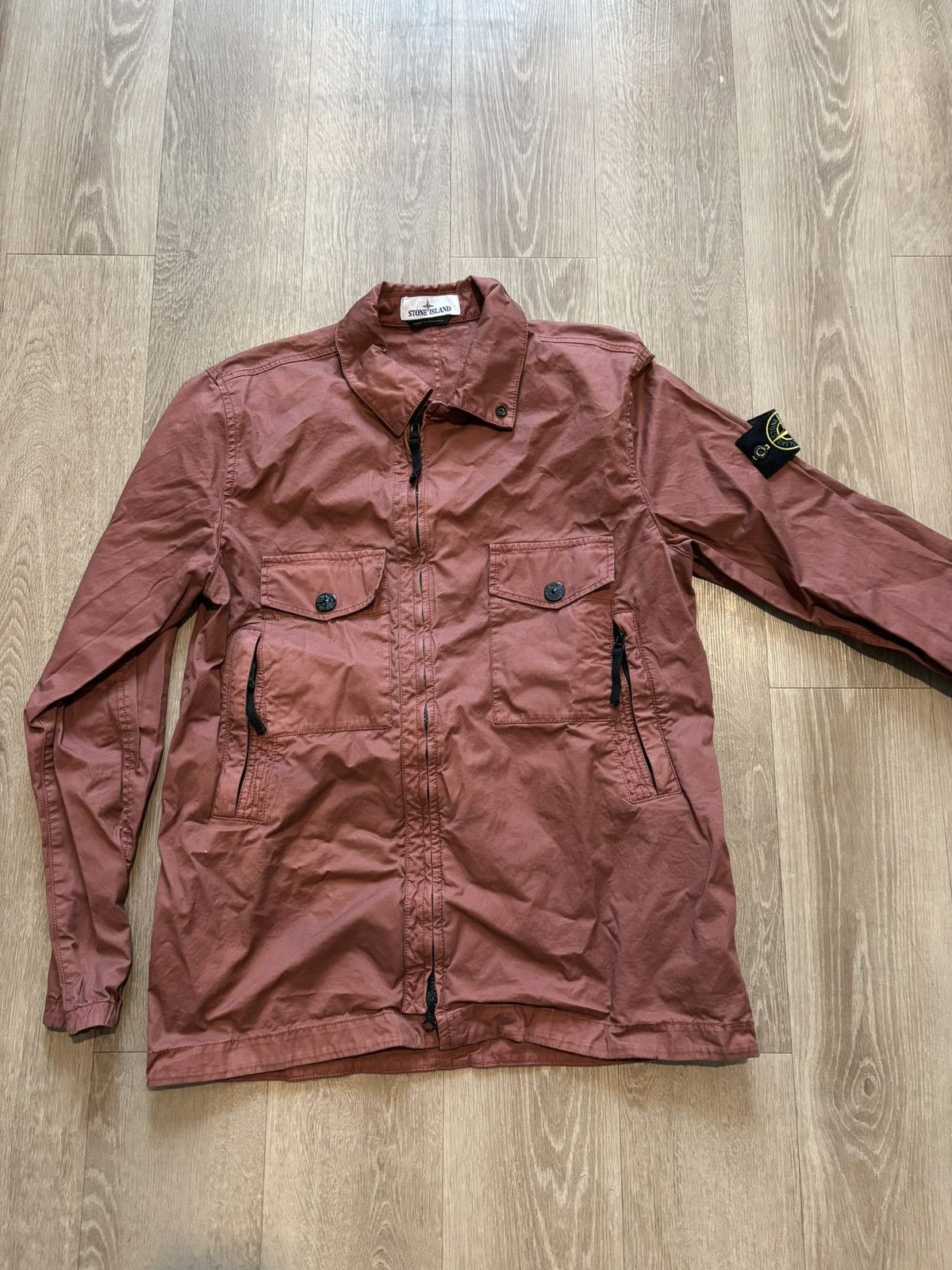 Stone Island Stone island zip up jacket light weight Size US L / EU 52-54 / 3 - 1 Thumbnail