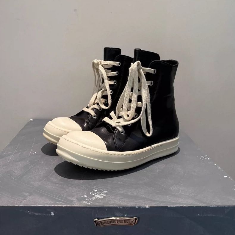 Rick Owens rick owens Large Converse board shoes made of cowhide shoes Size US 6 / IT 36 - 1 Thumbnail