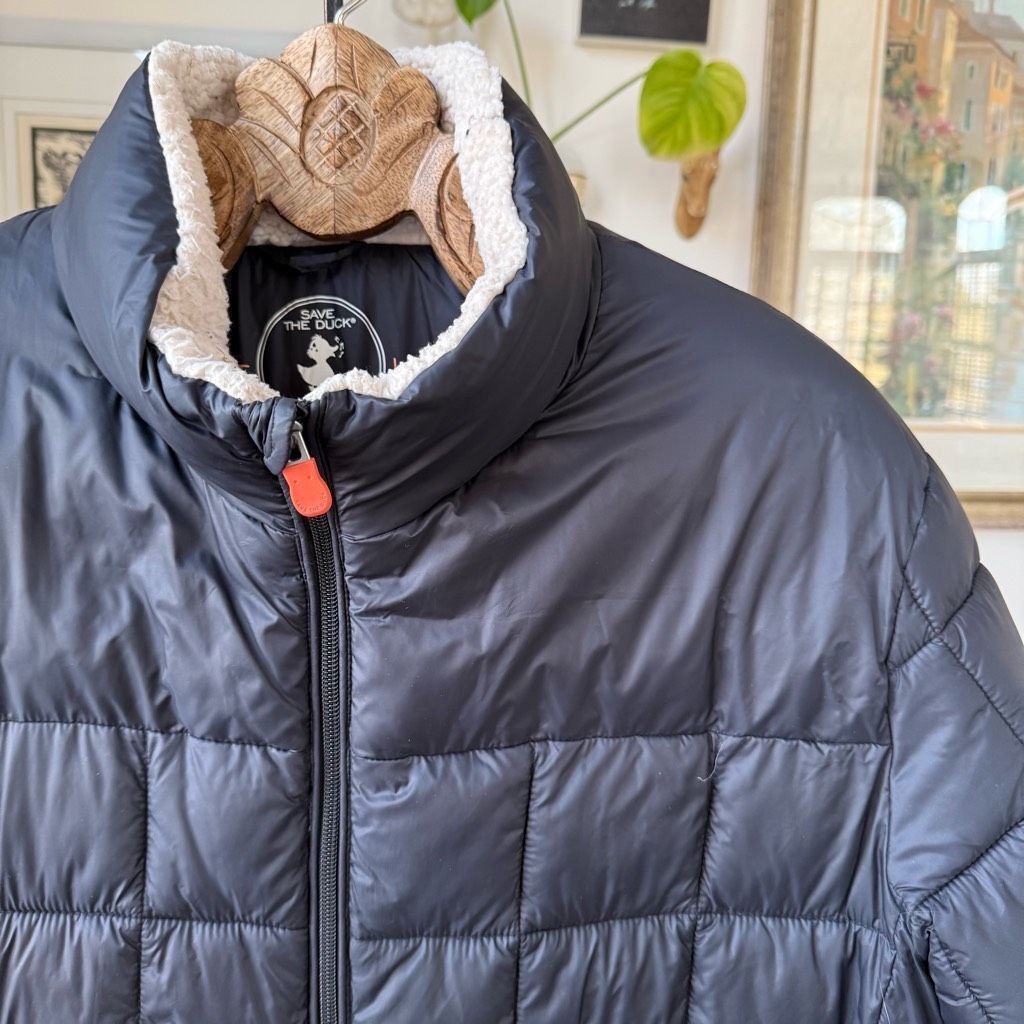 Save The Duck Save The Duck Colby Faux Fur Lined Puffer Jacket Black $278 Size US XL / EU 56 / 4 - 3 Thumbnail