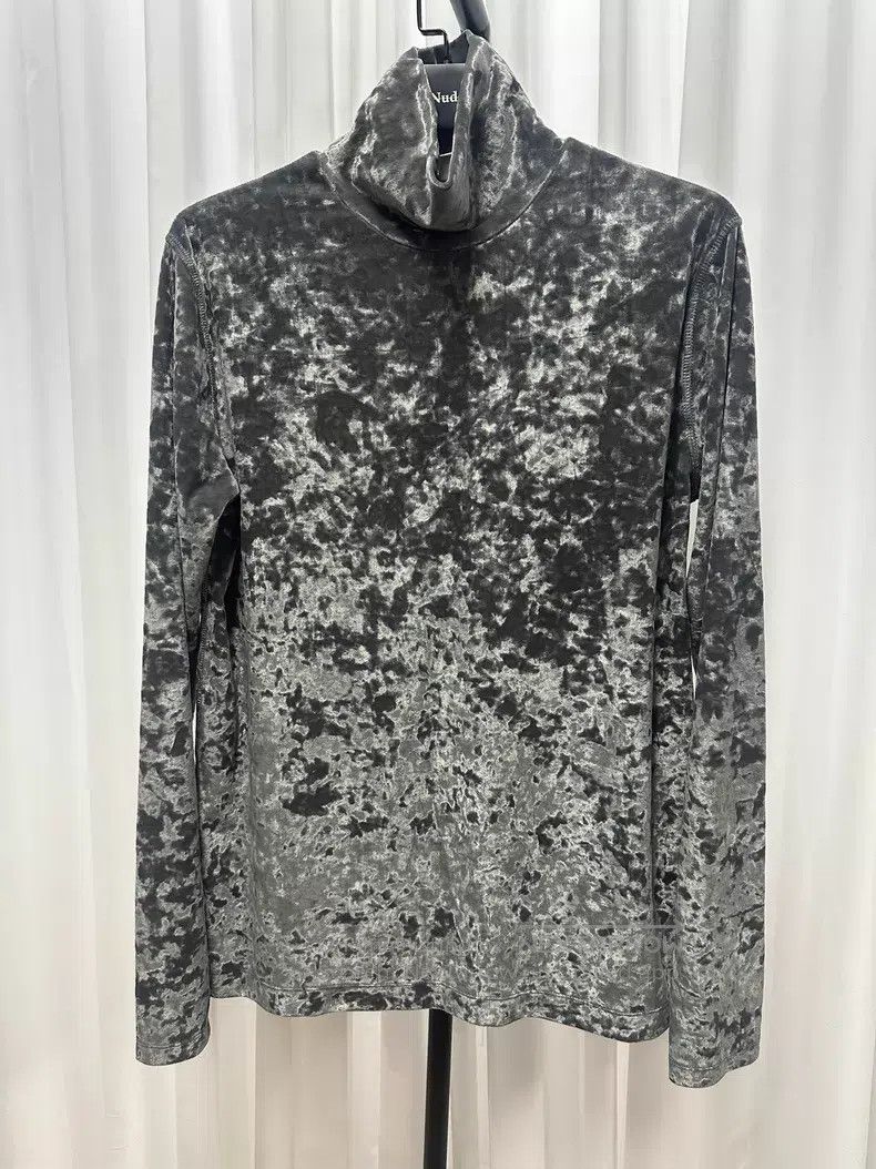 Dries Van Noten Dries Van Noten Velvet High-neck Sweatshirt Size US L / EU 52-54 / 3 - 1 Thumbnail