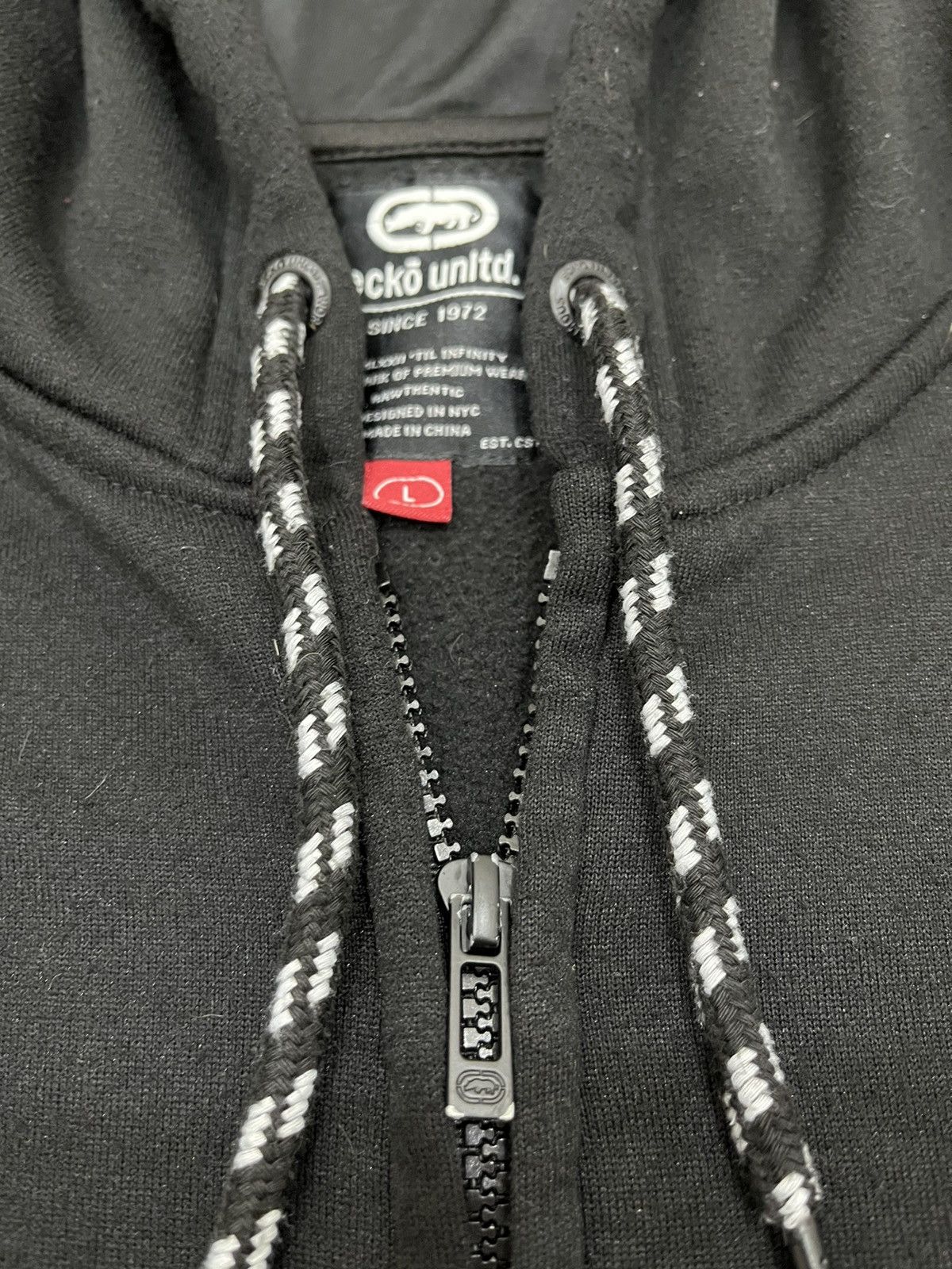 Ecko Unltd. Crazy Y2K Ecko Unltd. Zip Up Hoodie Size US L / EU 52-54 / 3 - 9 Thumbnail