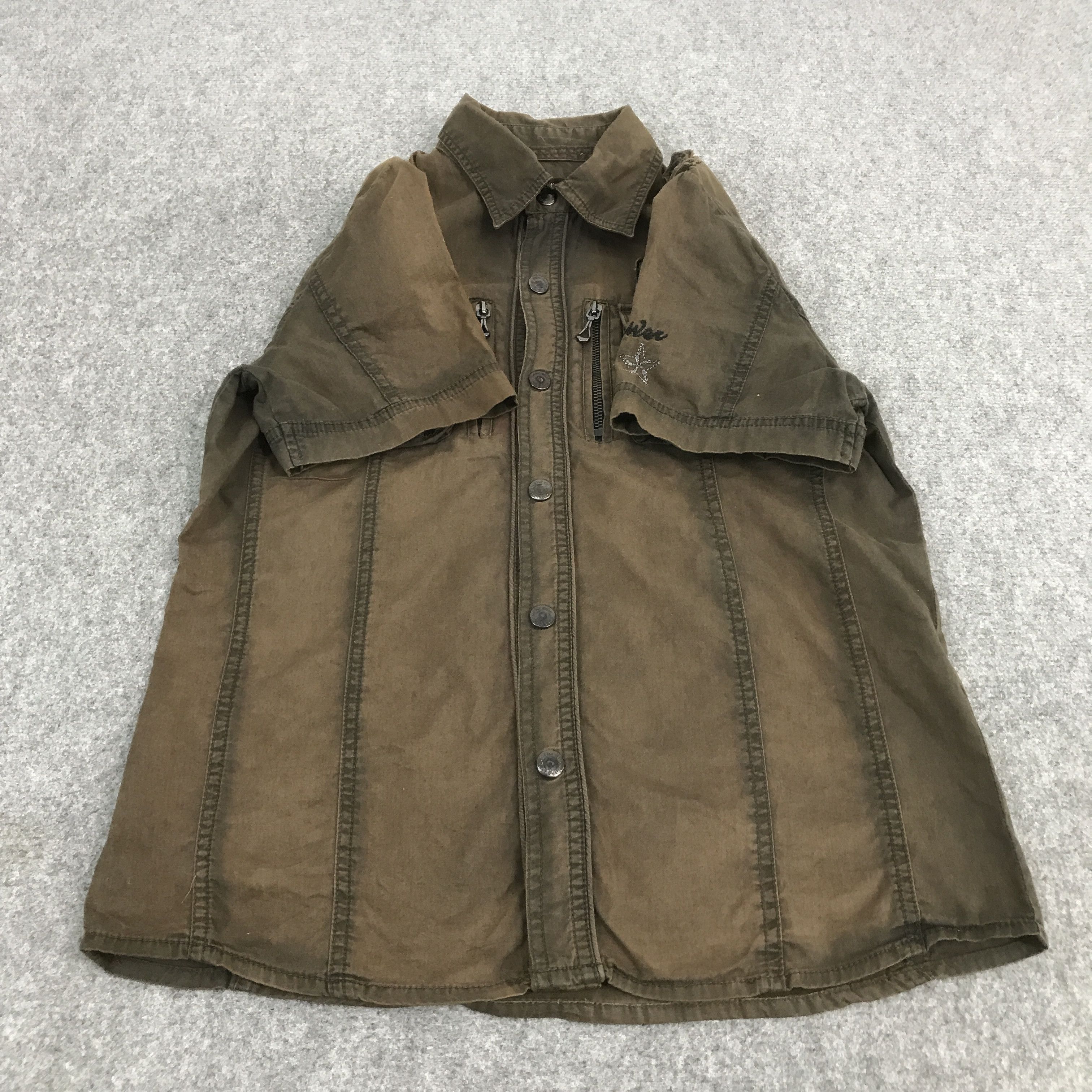 In The Attic × Japanese Brand IN THE ATTIC SNAP BUTTON RUSTY STYLE DESIGN SHIRTS Size US M / EU 48-50 / 2 - 8 Thumbnail