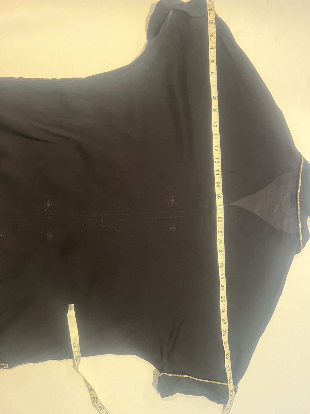Saint Laurent Paris Saint Laurent gold trim oversized tunic. 39/15.5. $1790 Size US S / EU 44-46 / 1 - 6 Thumbnail