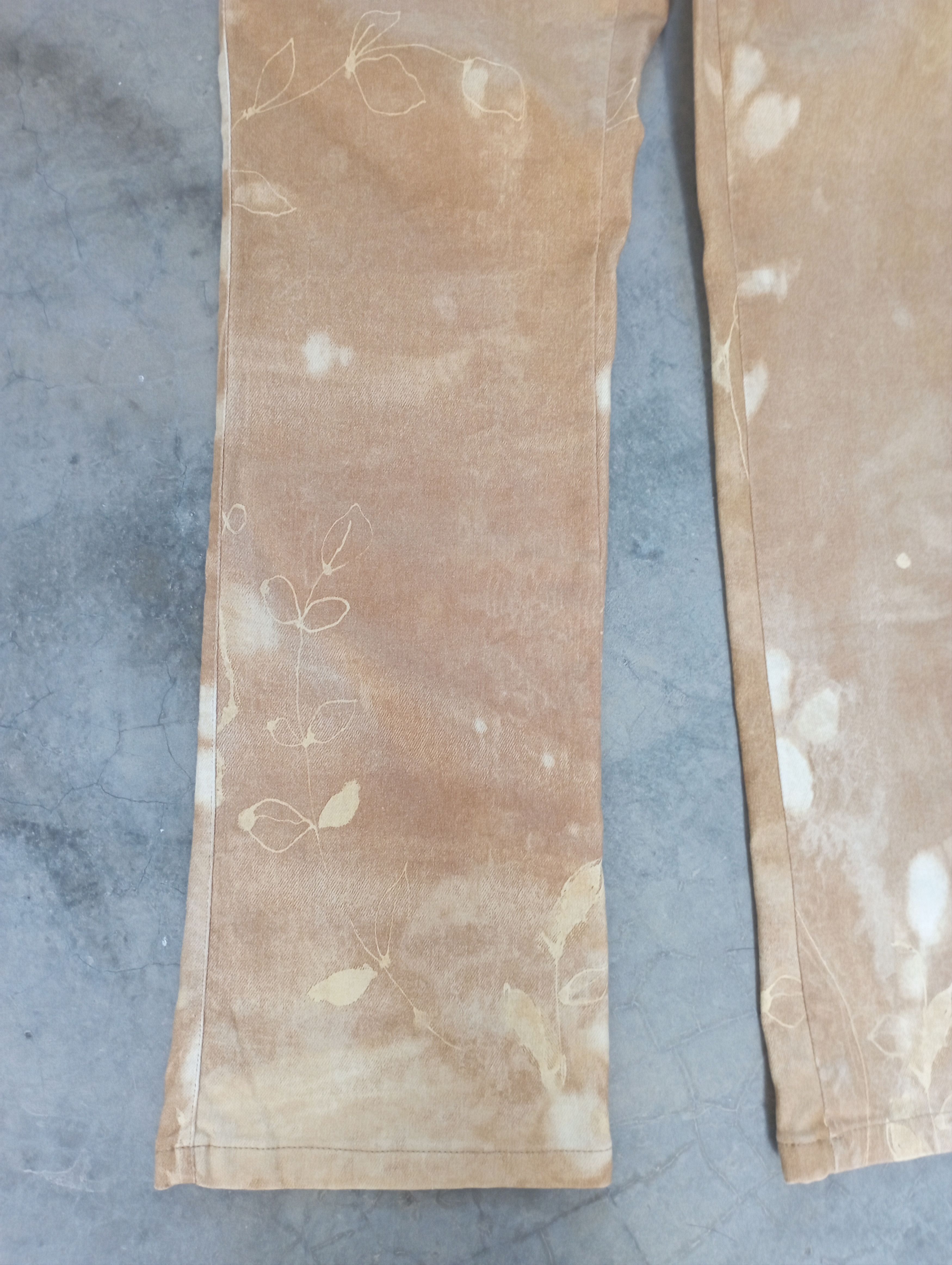 Le Grande Bleu (L.G.B.) Flare Jeans Made In Italy No Kaoi Mud Bootcut Jeans Size US 28 / EU 44 - 6 Thumbnail