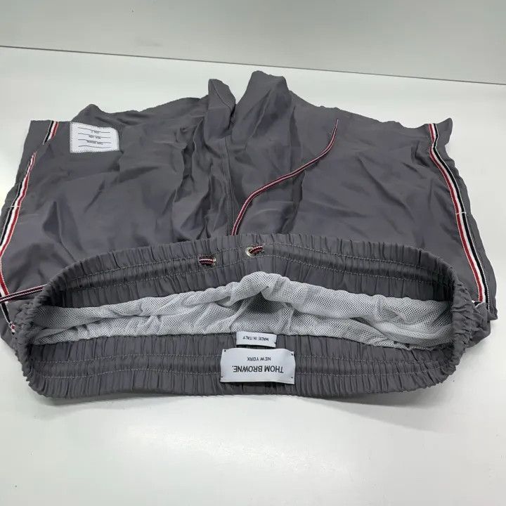 Thom Browne Thom Browne Gray Drawstring Casual Shorts -2507 Size US 26 / EU 42 - 6 Thumbnail