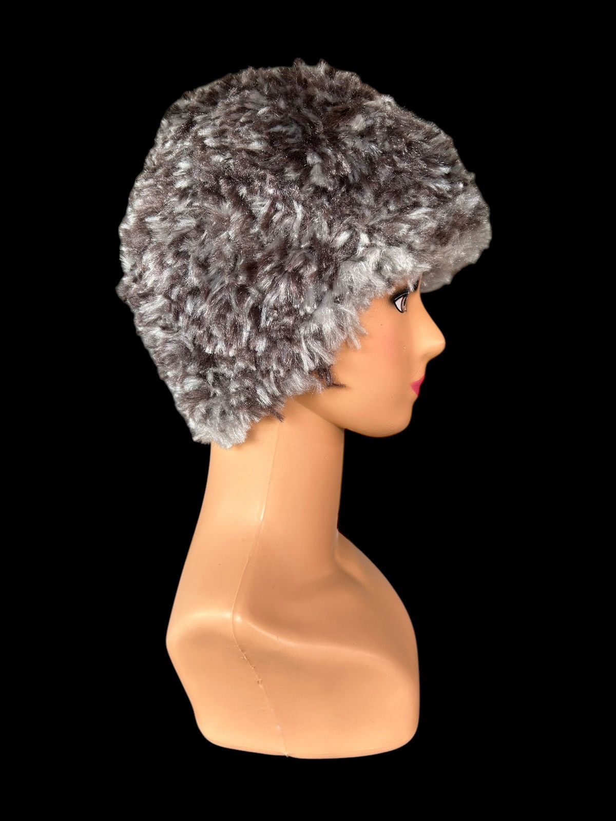 Japanese Brand × Kapital × Vintage Japanese Style Hairy Fur Beanie Hats Size ONE SIZE - 5 Thumbnail