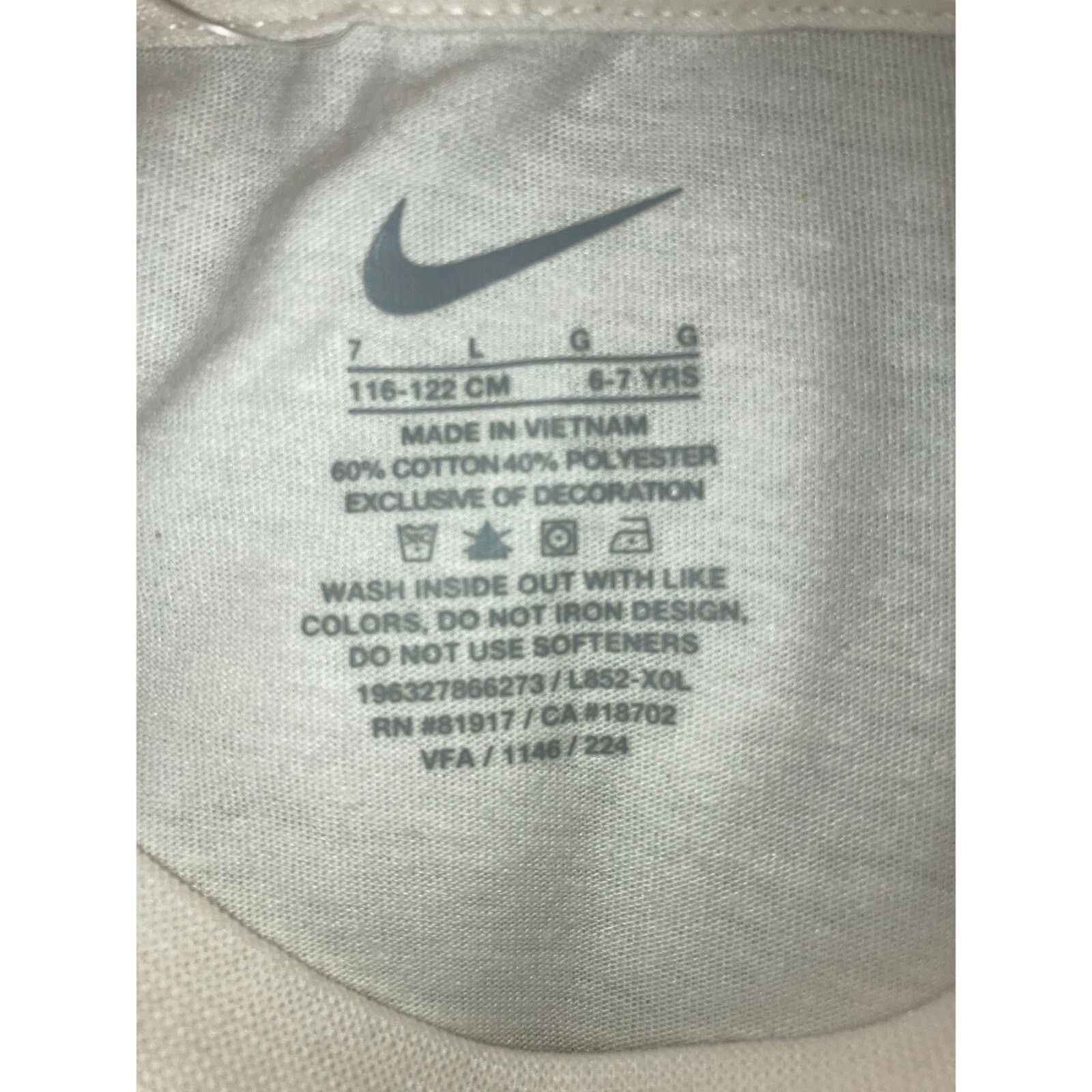 Nike . New Nike Boys' T-Shirt "Hemp" Graphic Tee Sz 7 86L852-XOL Size US XXS / EU 40 - 5 Thumbnail