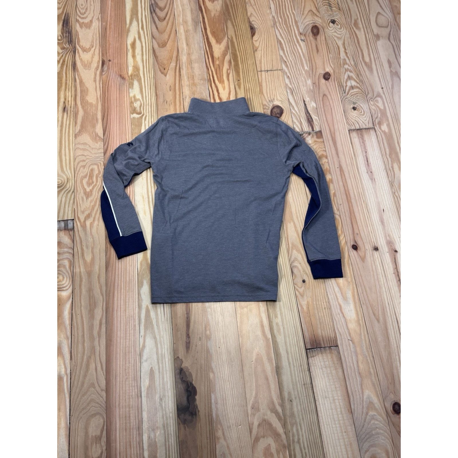 Under Armour UNDER ARMOUR Youth Long Sleeve Warmup Top Medium Blue Gray Size M / US 6-8 / IT 42-44 - 2 Thumbnail