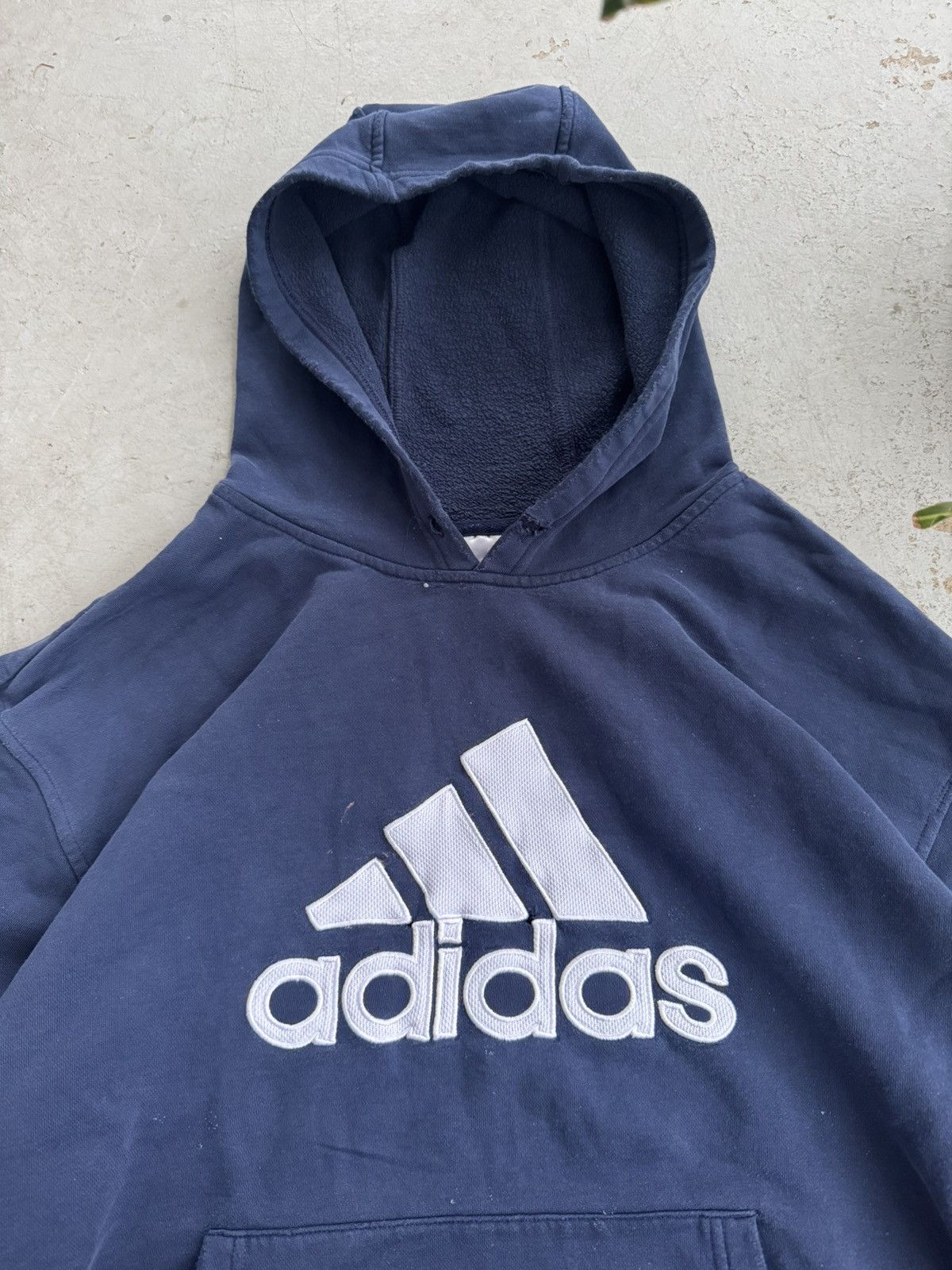 Adidas Vintage 00s Adidas Embroidered Baggy Hoodie Size US XL / EU 56 / 4 - 4 Thumbnail