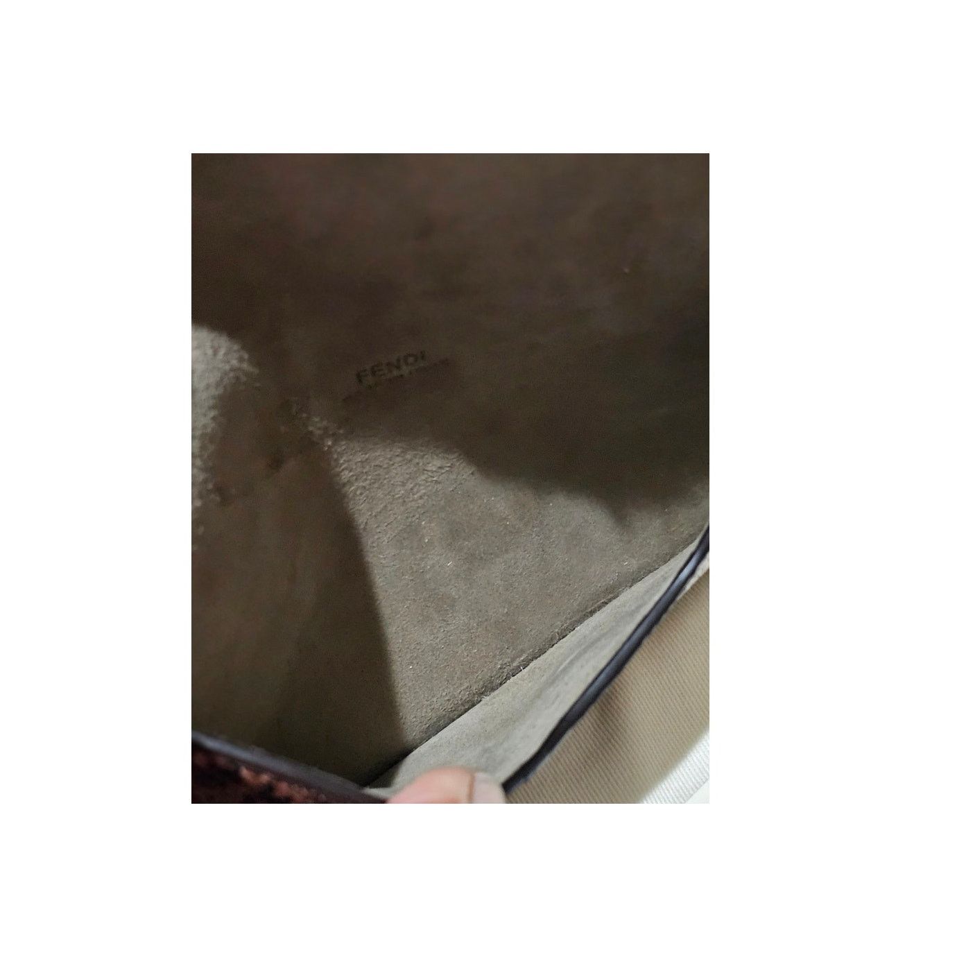 Fendi Fendi FF Busta 2023 snakeskin/python clutch Size ONE SIZE - 5 Thumbnail