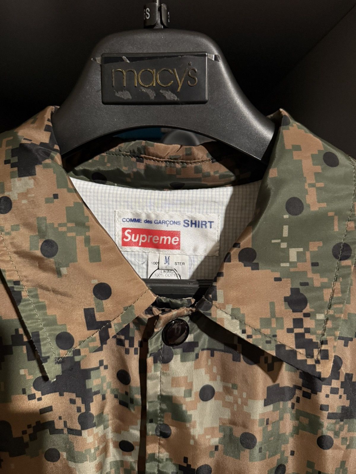 Comme des Garcons SHIRT × Supreme Supreme x CDG SS13 Camo Polka Dot Windbreaker Size US M / EU 48-50 / 2 - 3 Thumbnail